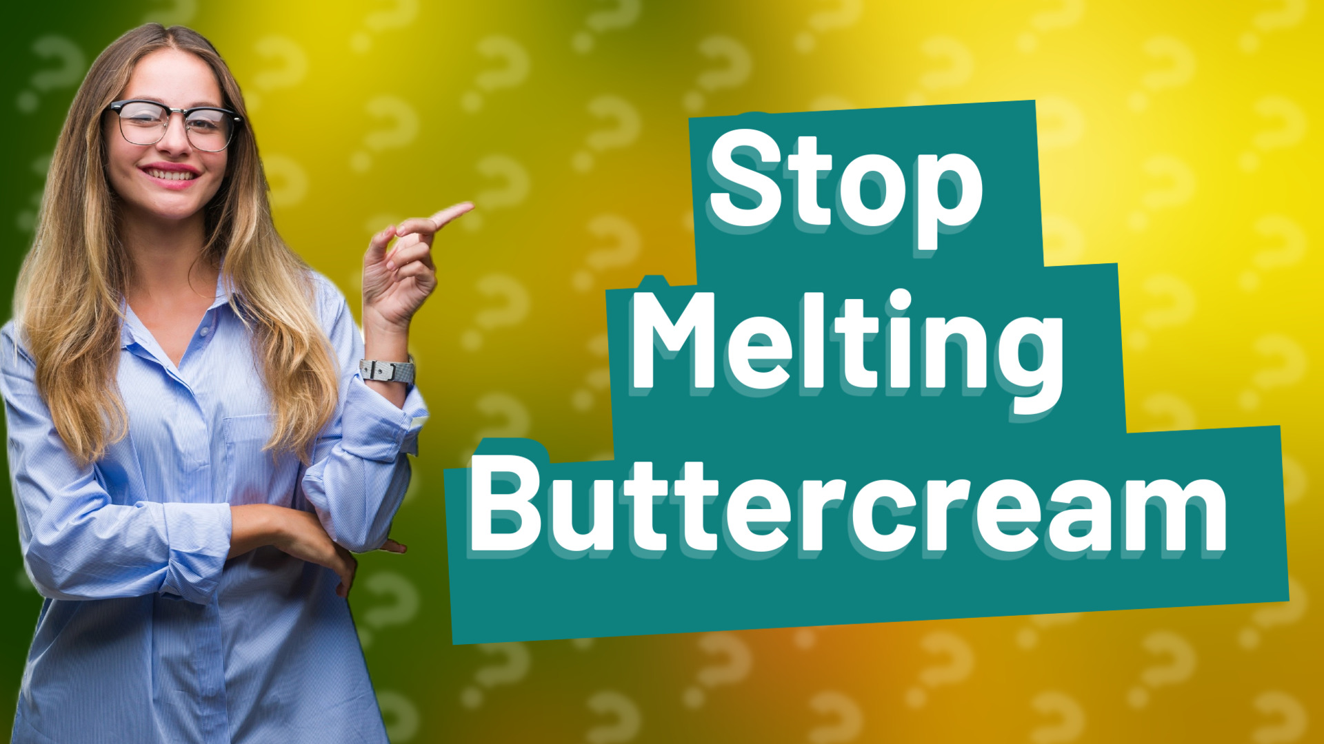 Stop Melting Buttercream