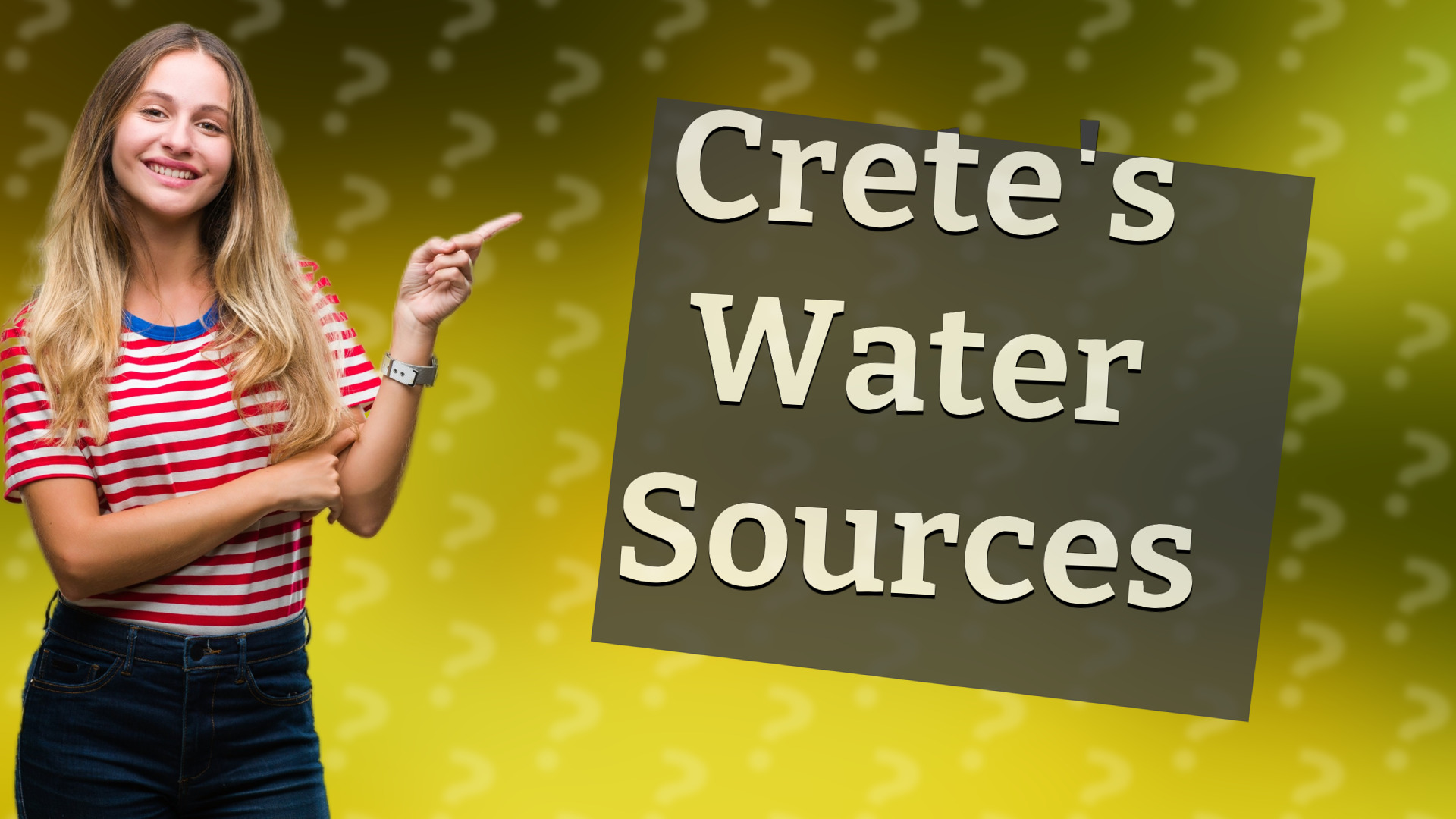 Crete's Water Sources