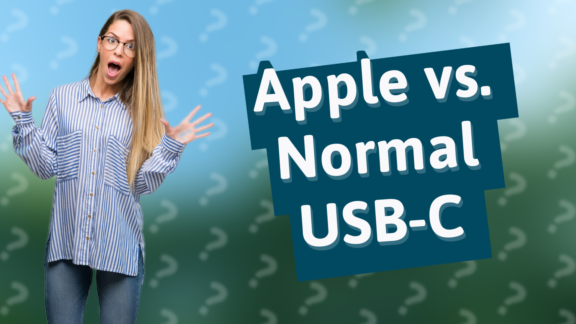 Apple vs. Normal USB-C
