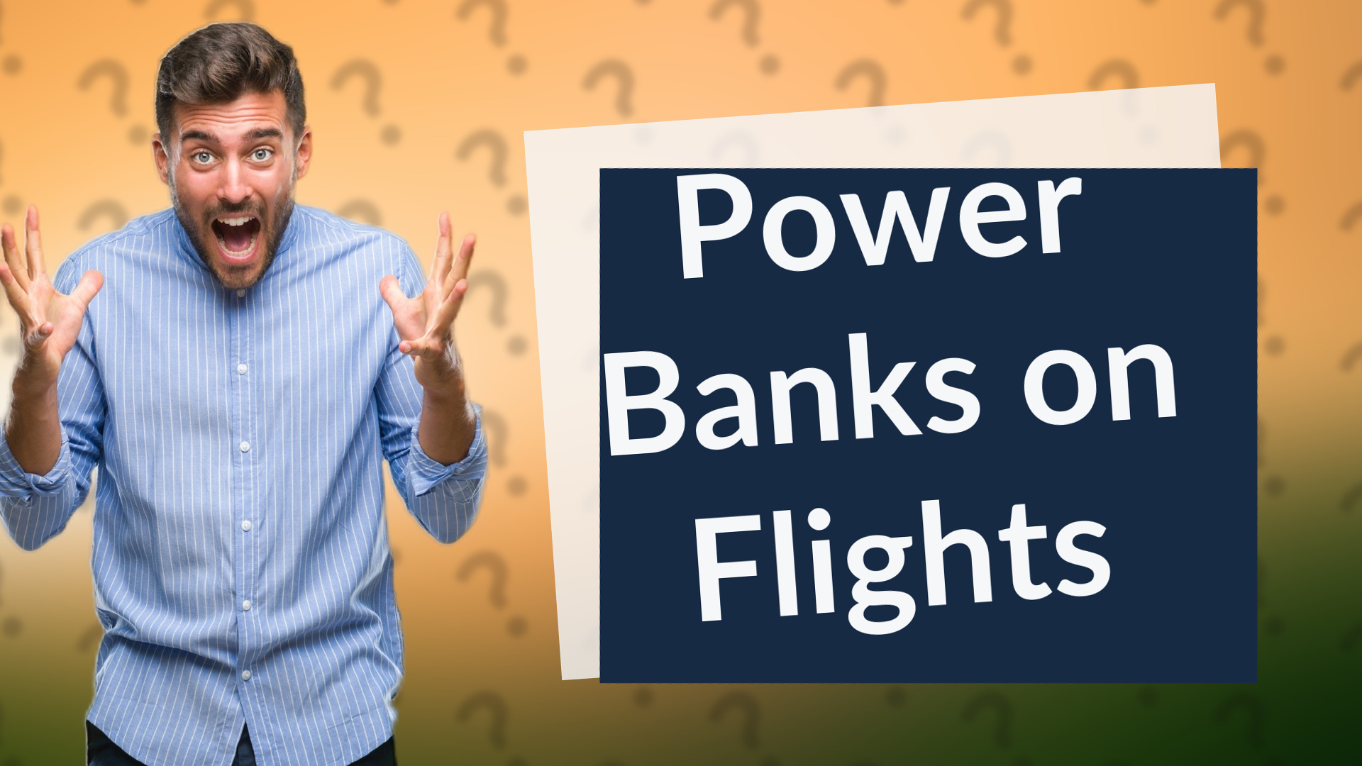Power Banks on Flights
