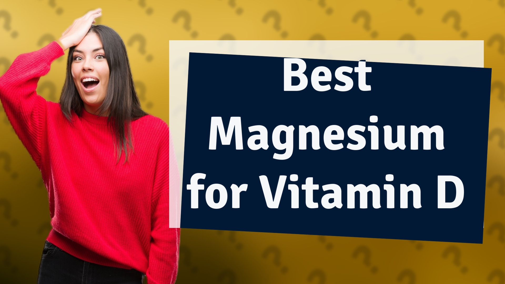 Best Magnesium for Vitamin D