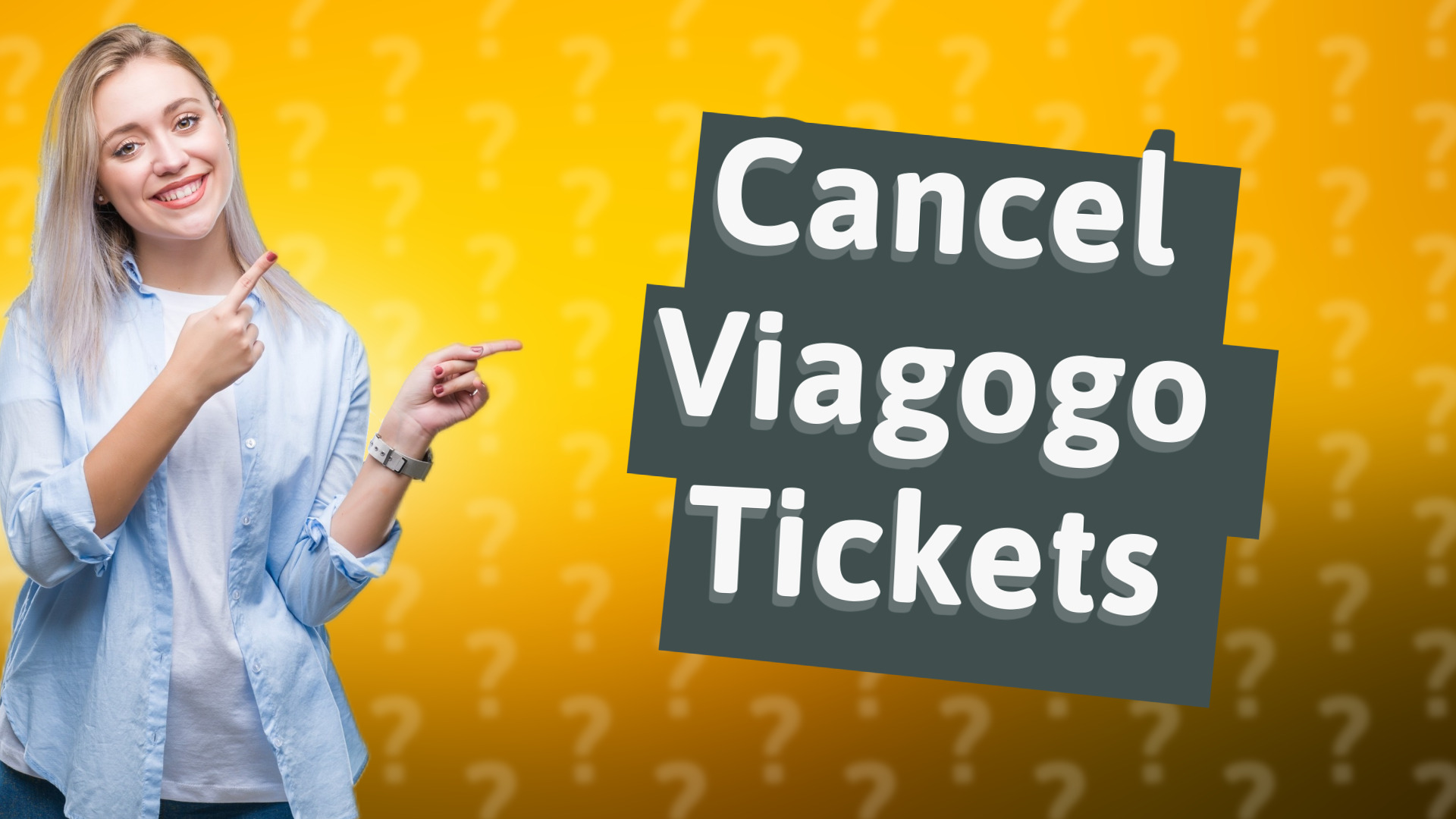 Cancel Viagogo Tickets