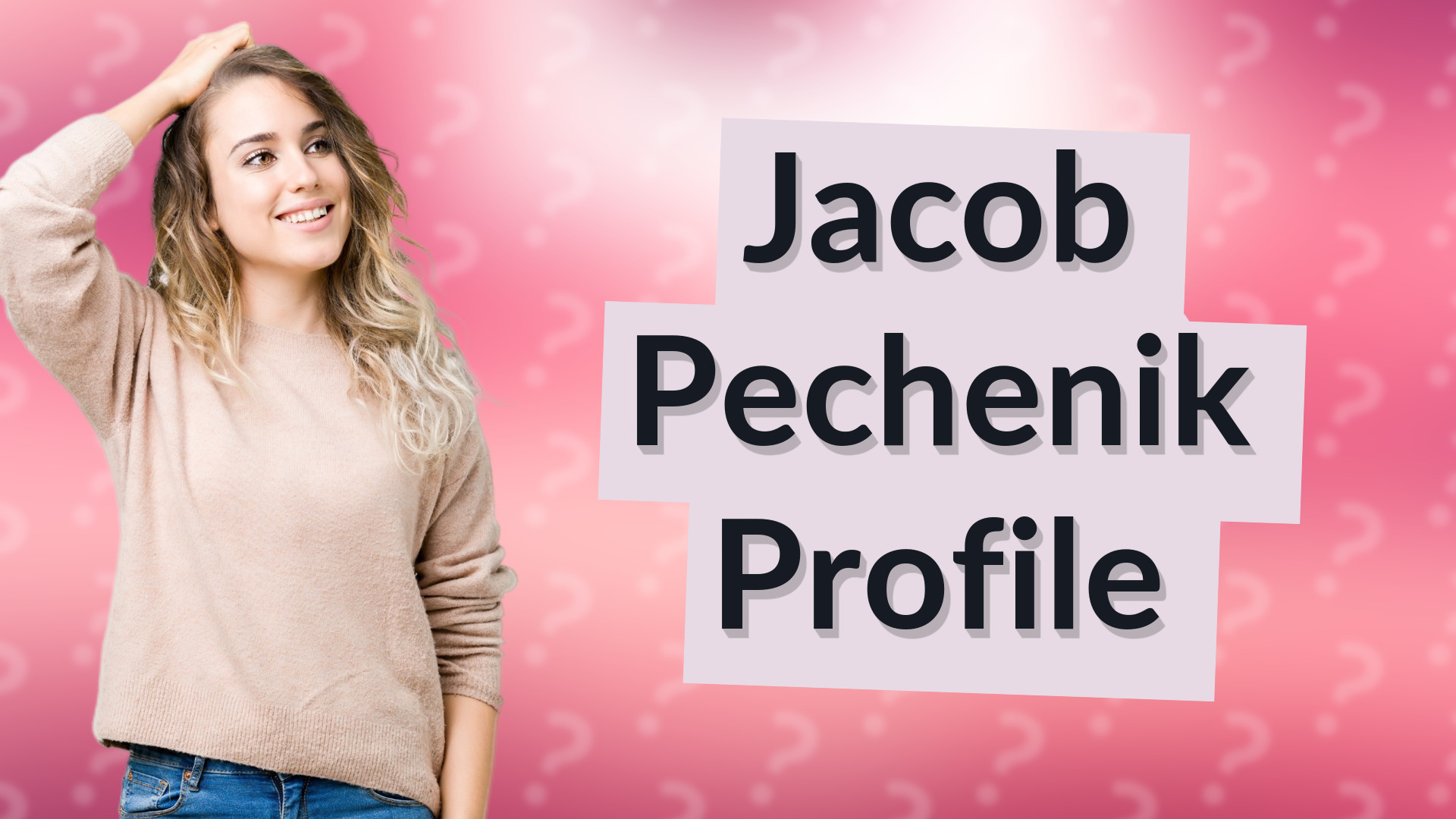 Jacob Pechenik Profile