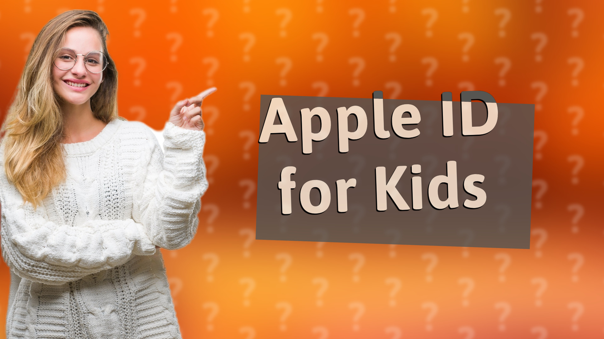 Apple ID for Kids