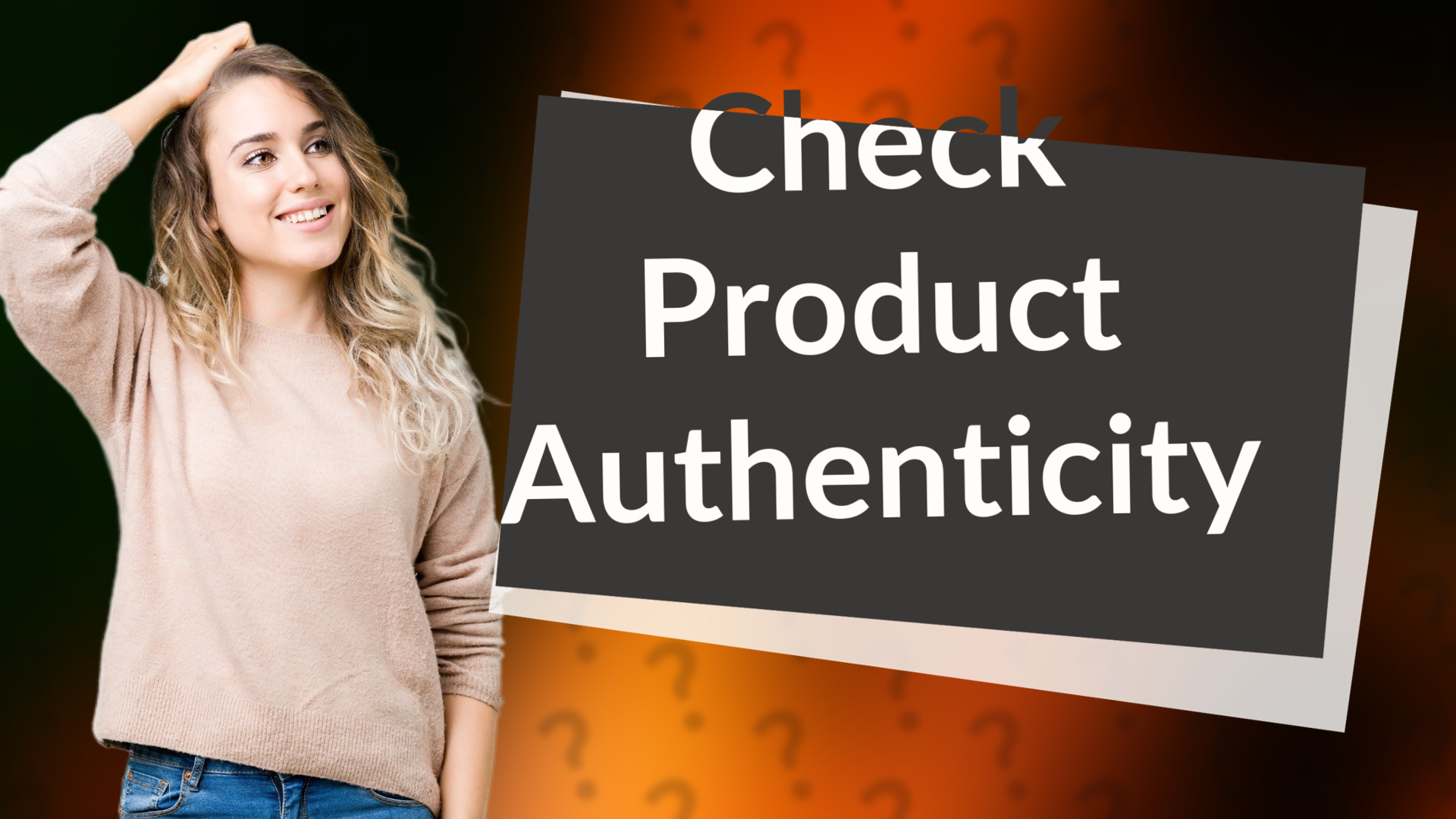 Check Product Authenticity