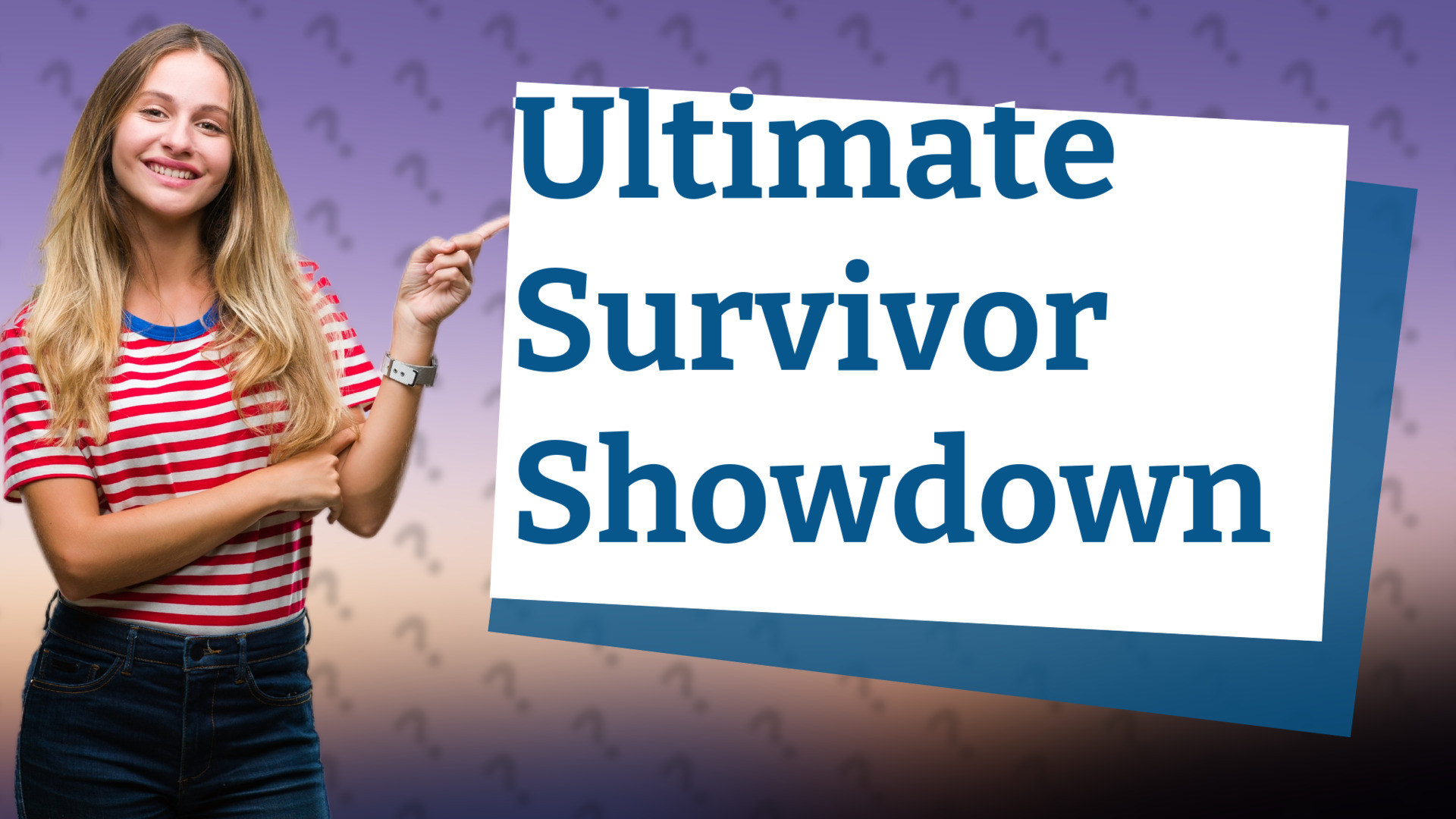 Ultimate Survivor Showdown