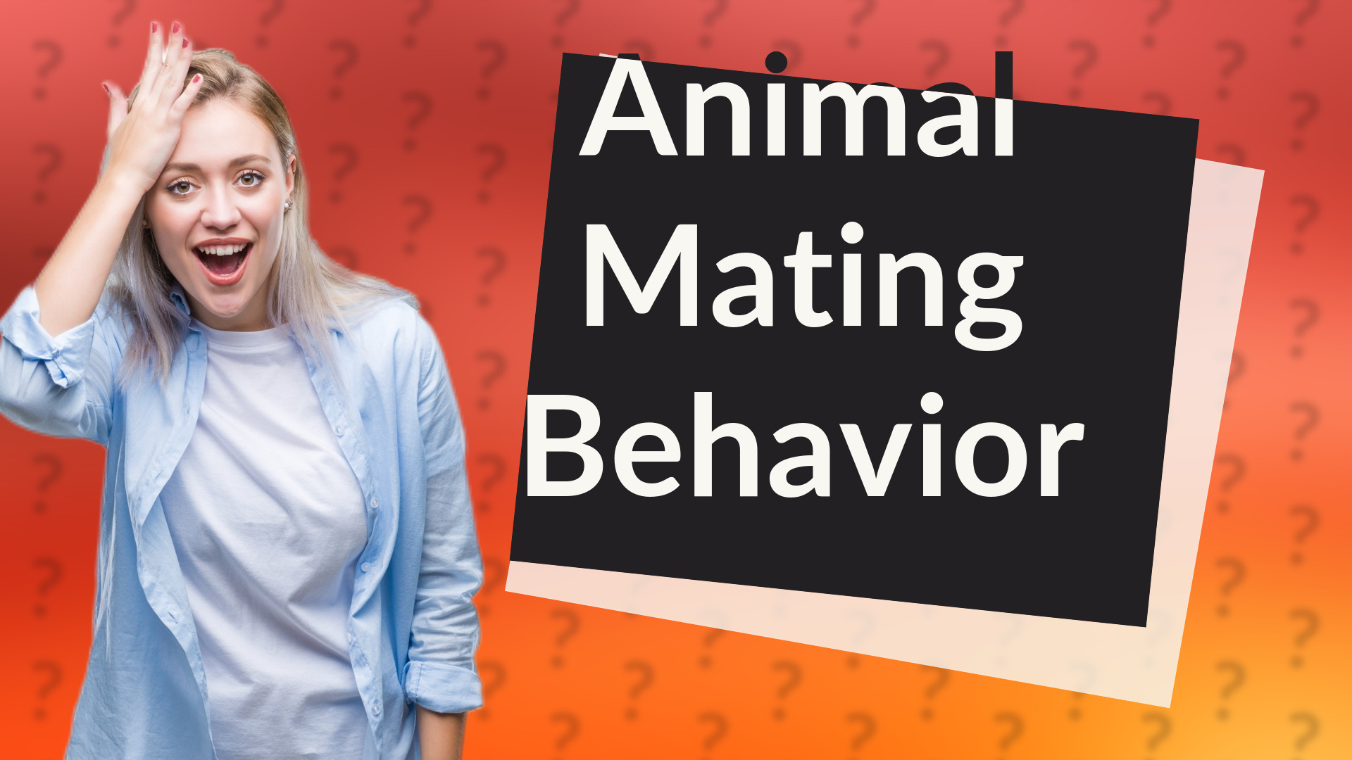Animal Mating Behavior