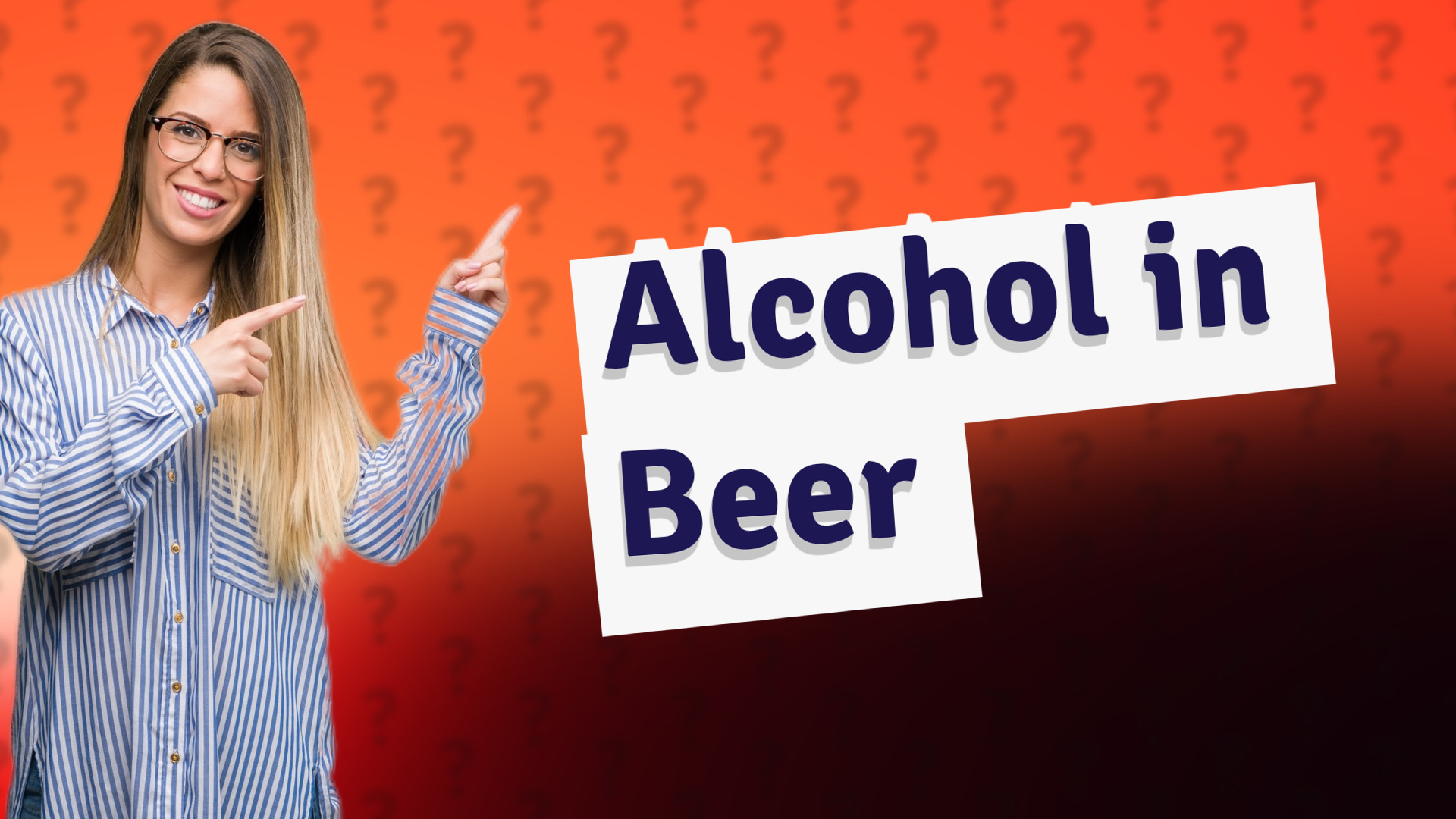 Alcohol in Beer
