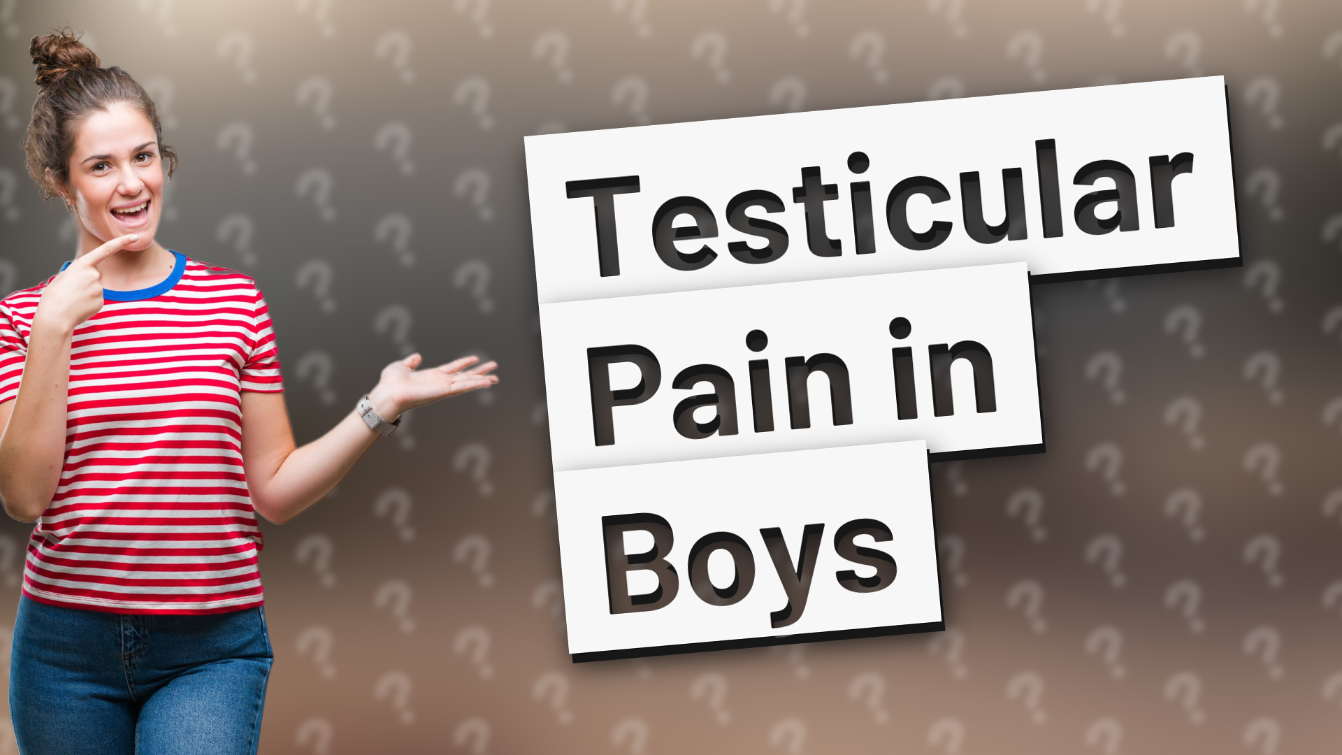 Testicular Pain in Boys