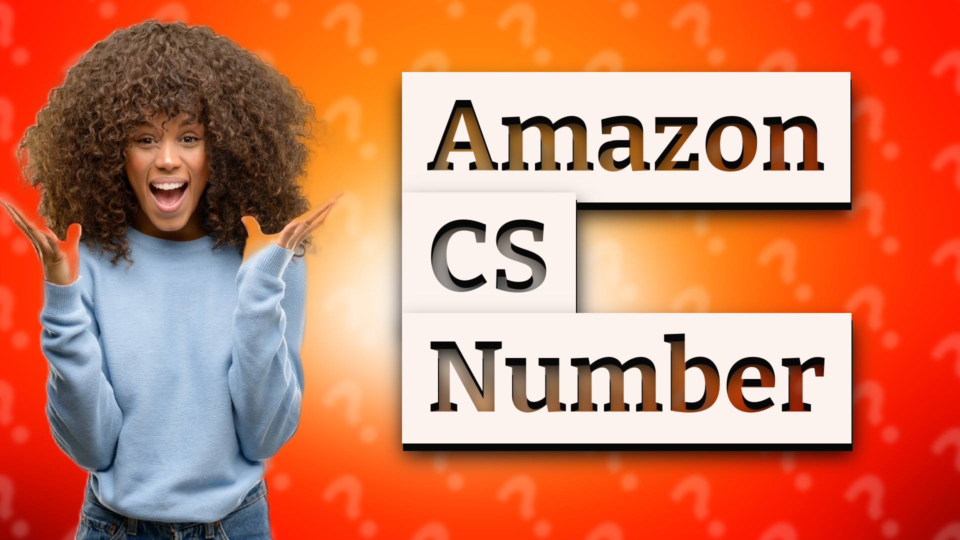 Amazon CS Number