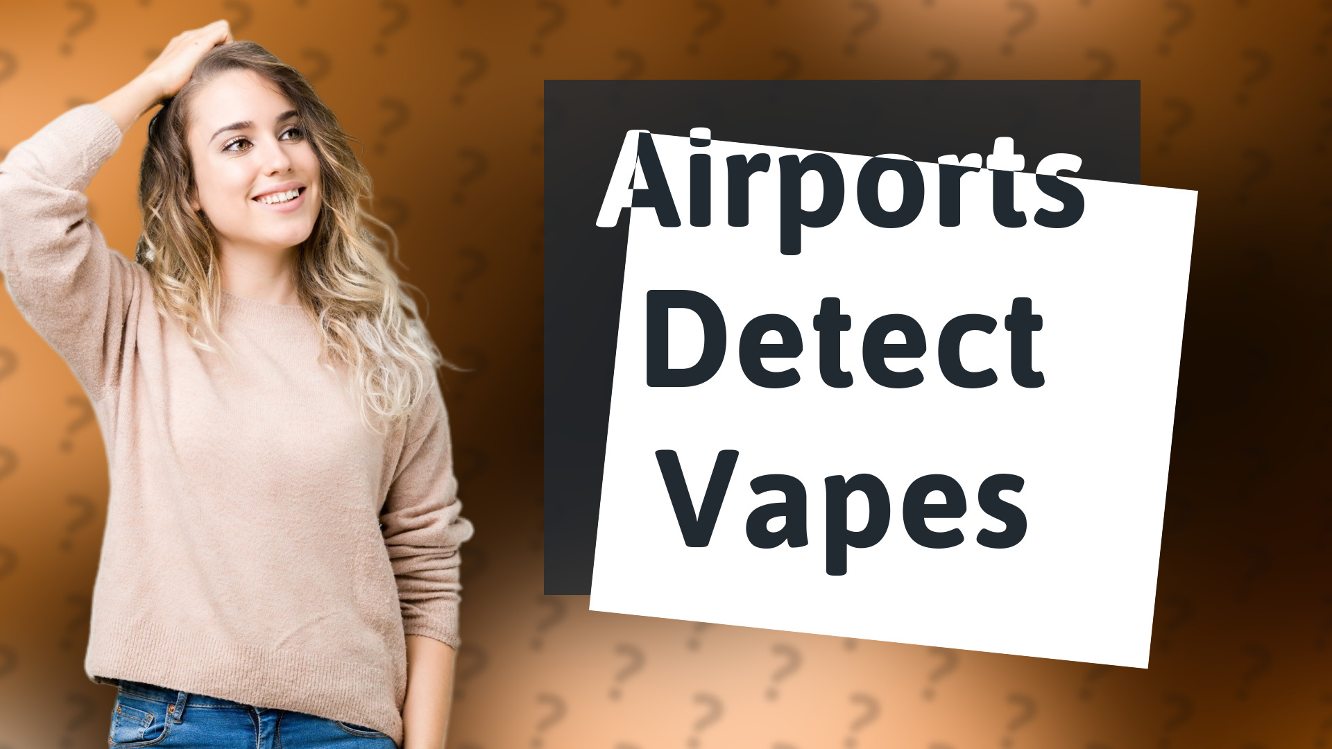 Airports Detect Vapes
