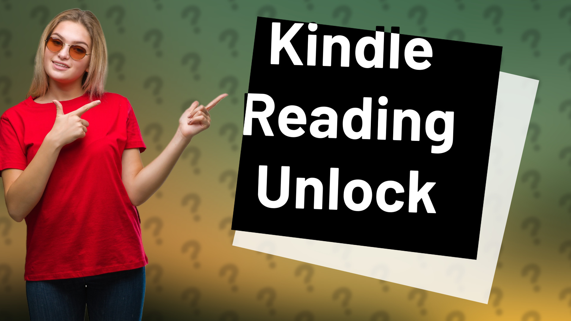 Kindle Reading Unlock
