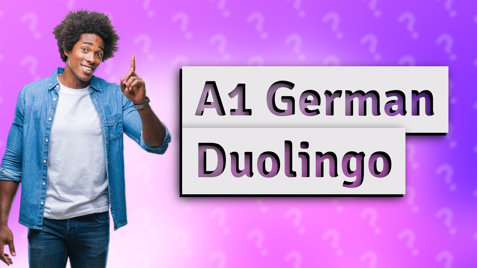 A1 German Duolingo