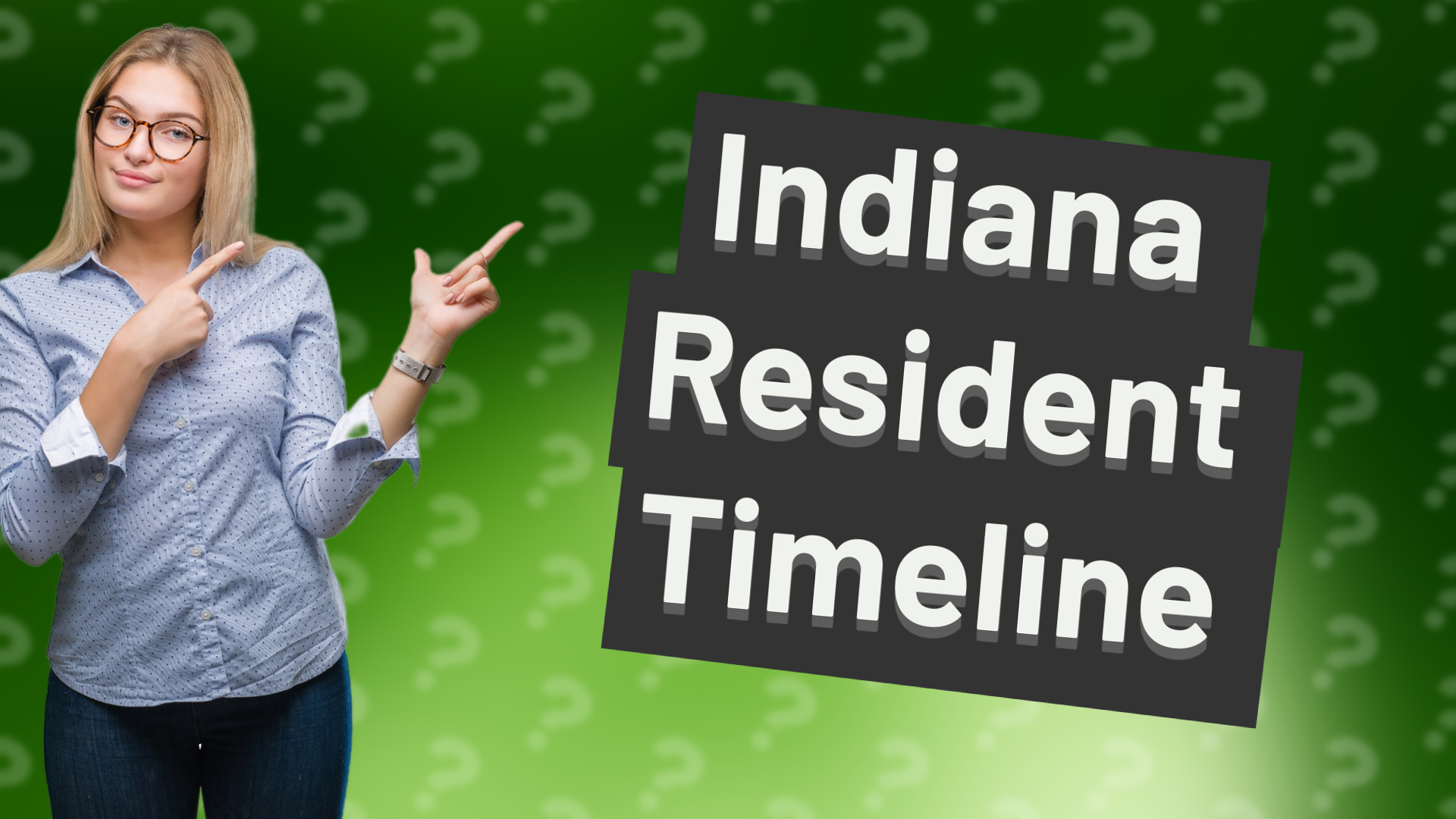 Indiana Resident Timeline
