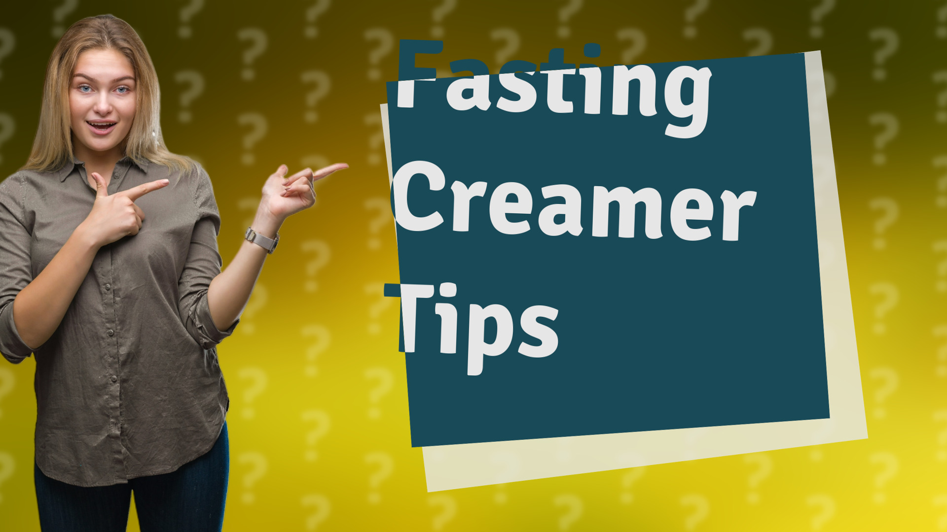 Fasting Creamer Tips