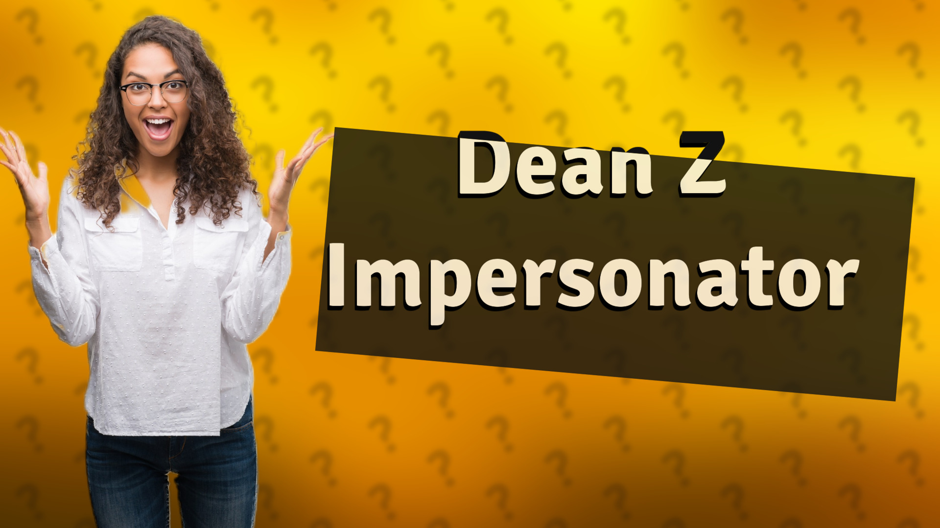 Dean Z Impersonator