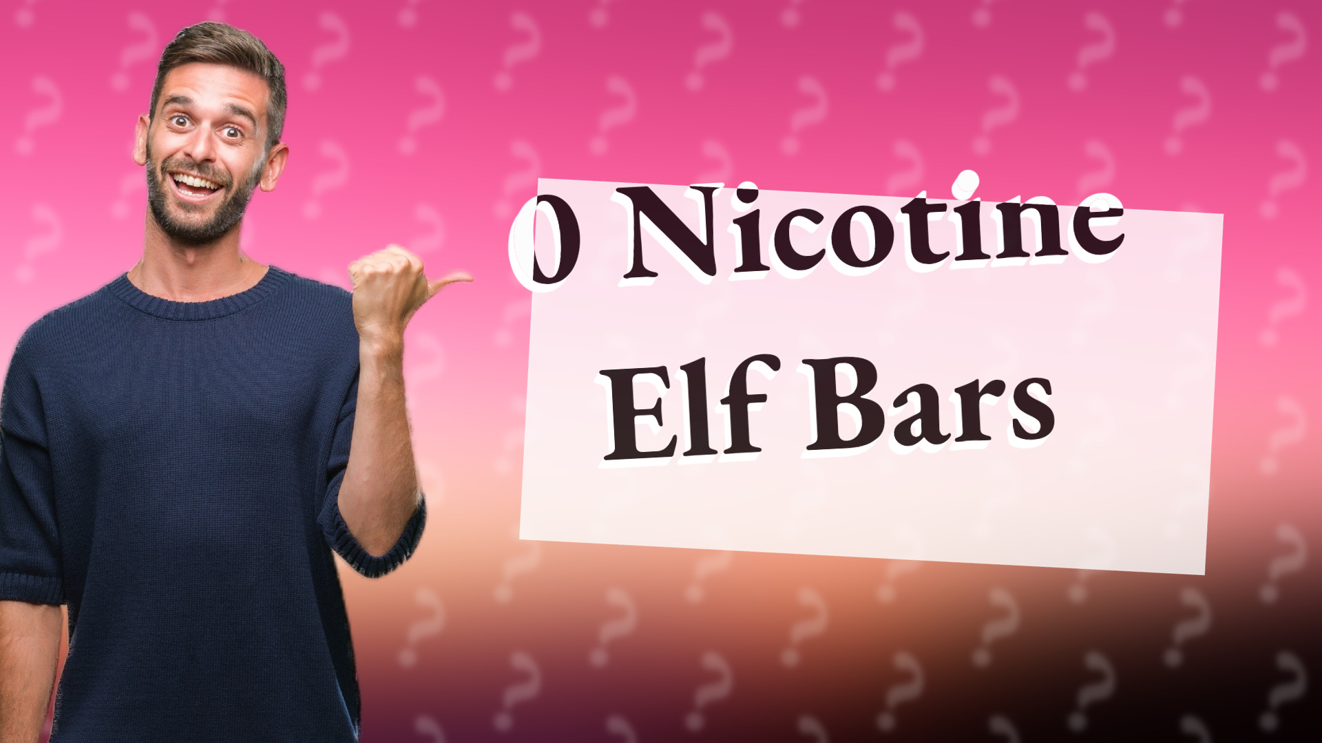 0 Nicotine Elf Bars