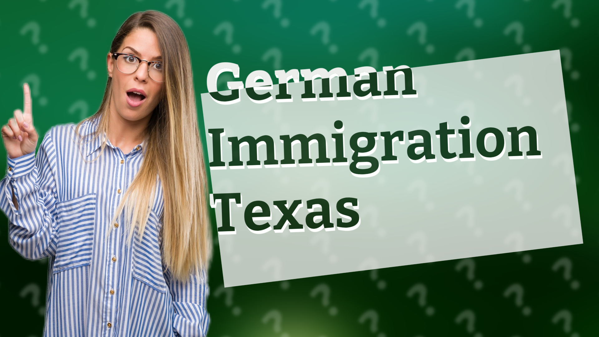 German Immigration Texas