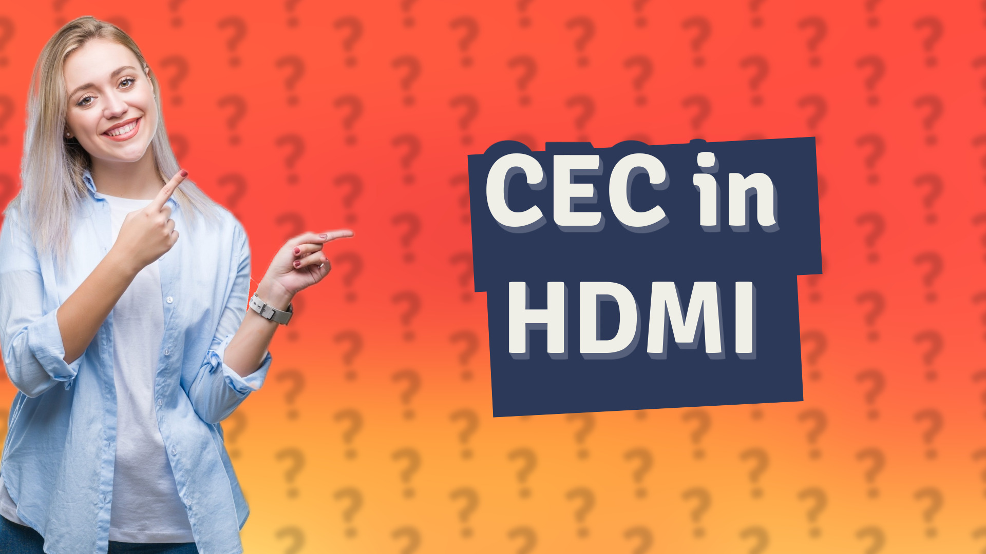 CEC in HDMI