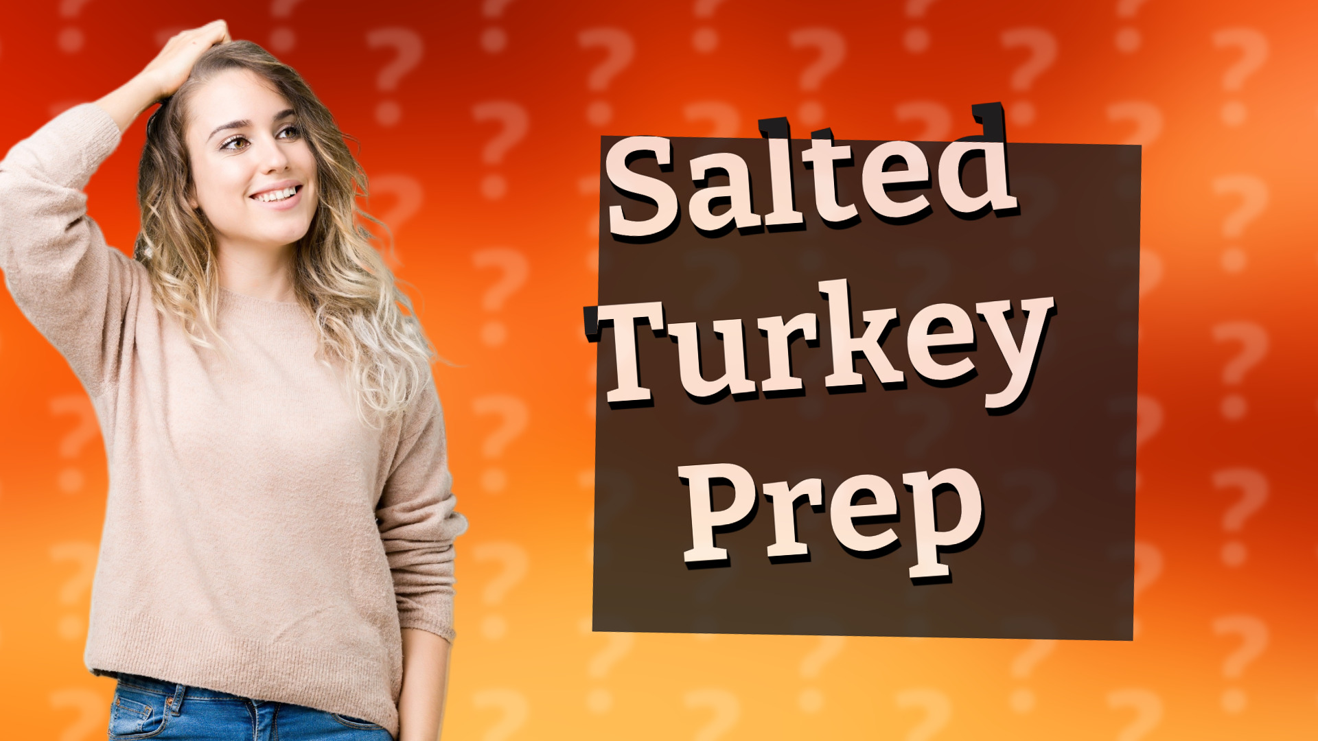 Salted Turkey Prep