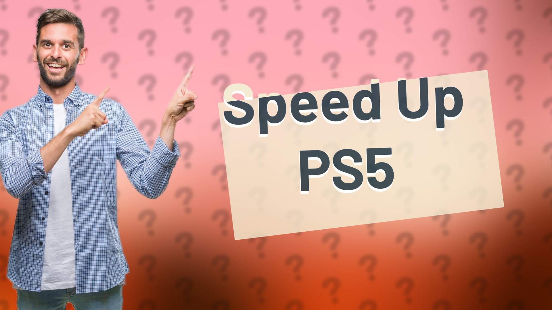 Speed Up PS5
