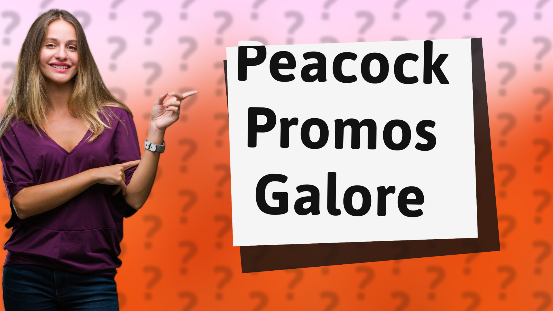 Peacock Promos Galore