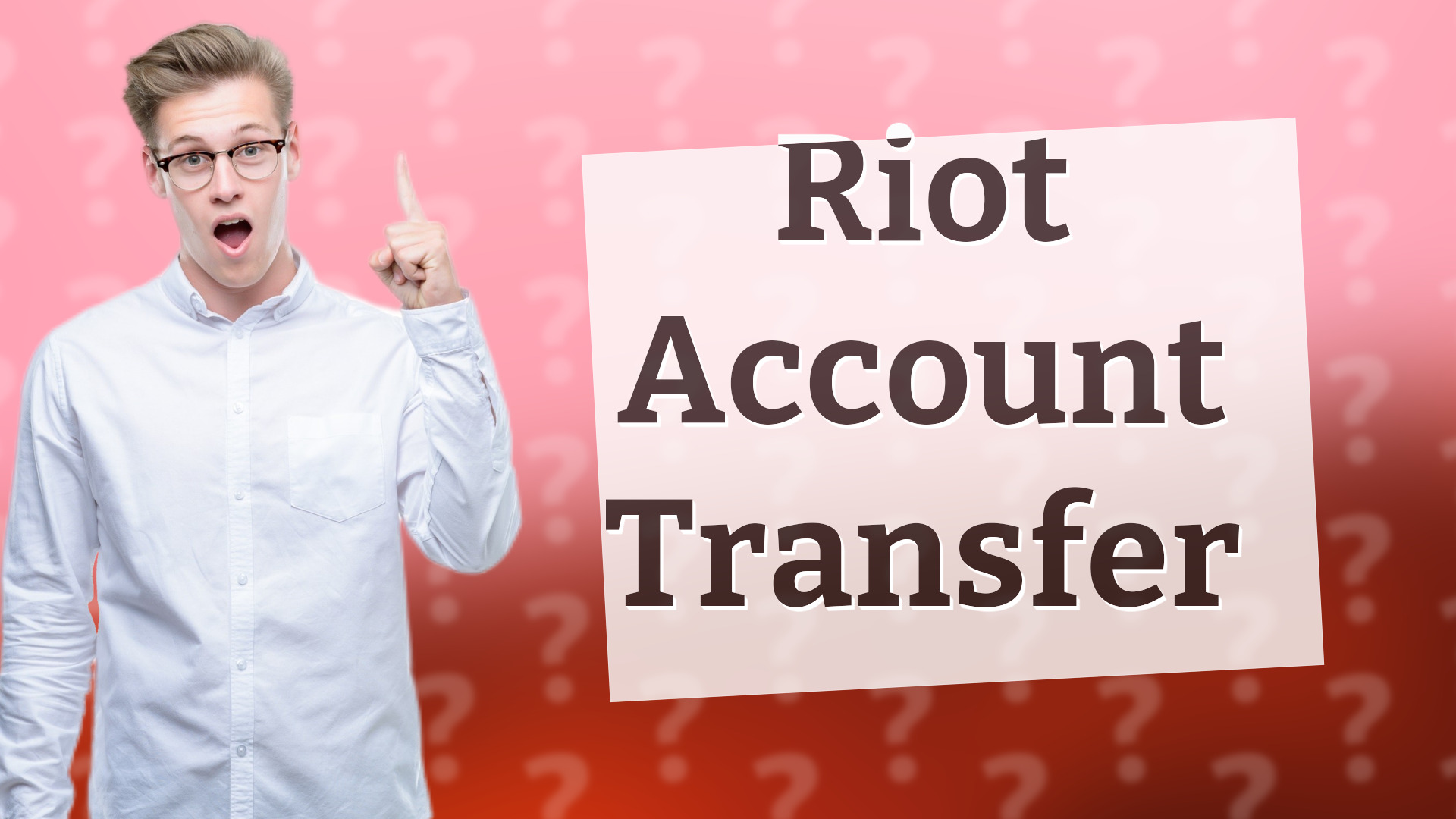 Riot Account Transfer