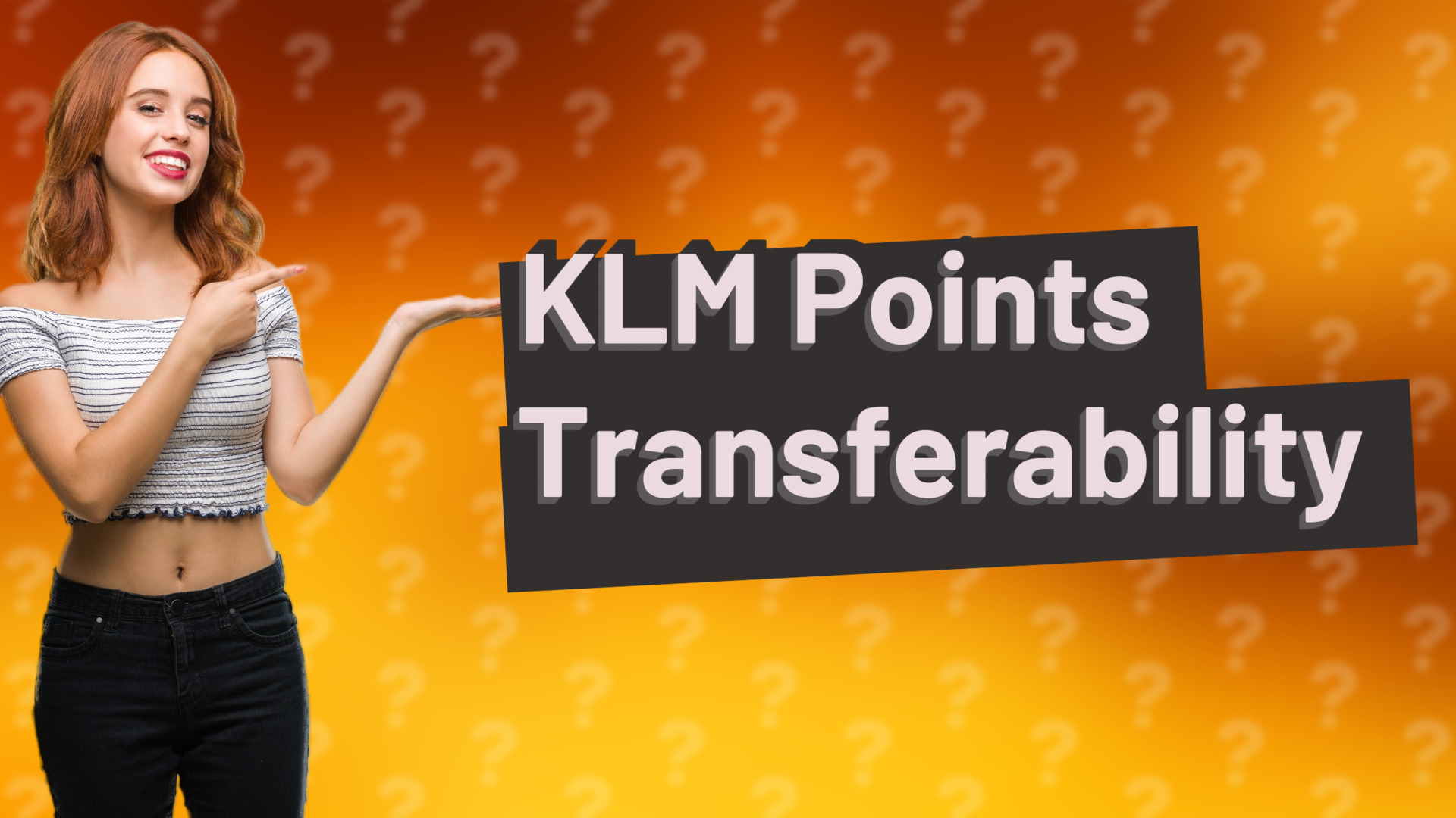 KLM Points Transferability