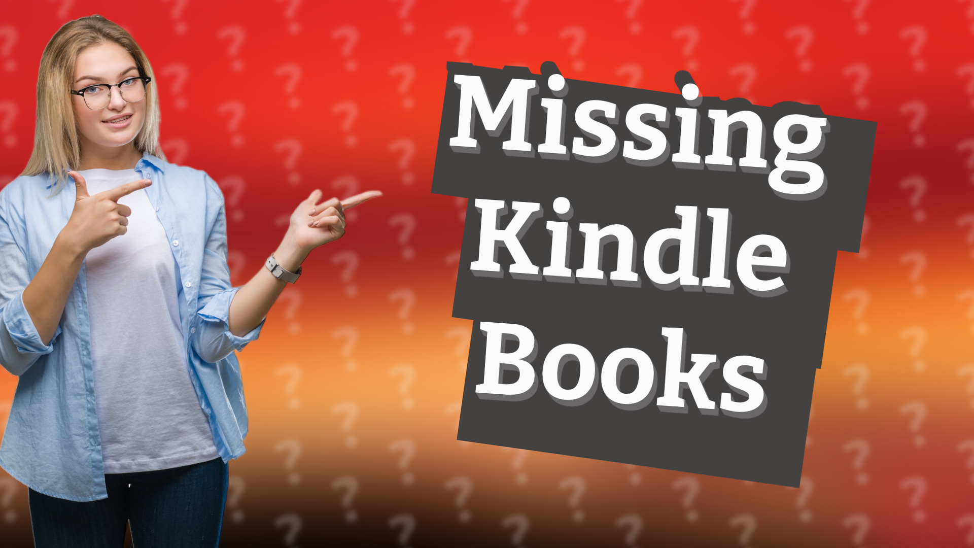 Missing Kindle Books