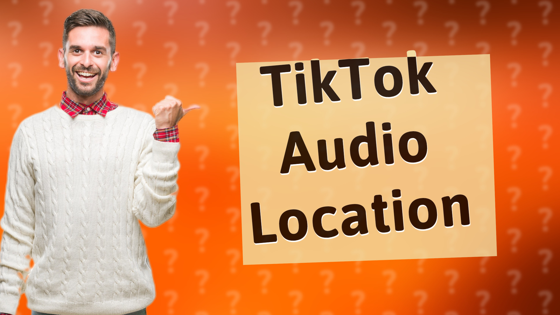 TikTok Audio Location