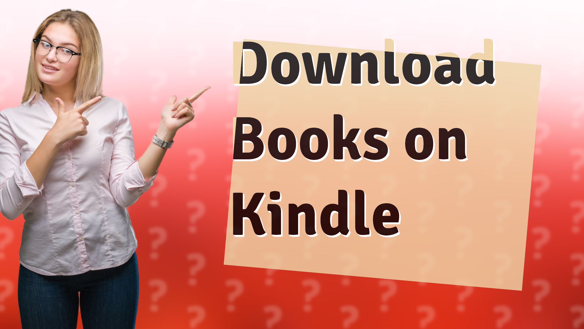 Download Books on Kindle
