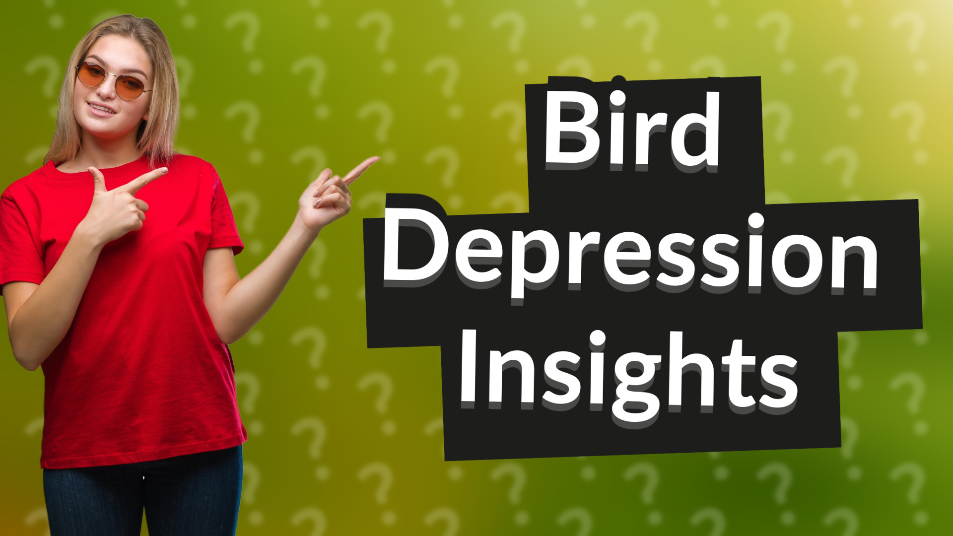 Bird Depression Insights