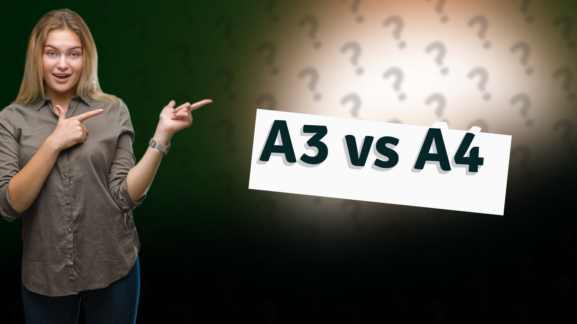 A3 vs A4