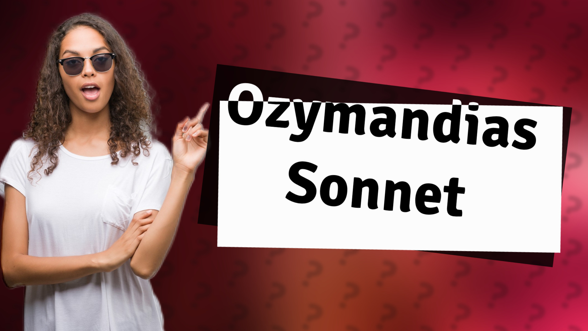 Ozymandias Sonnet