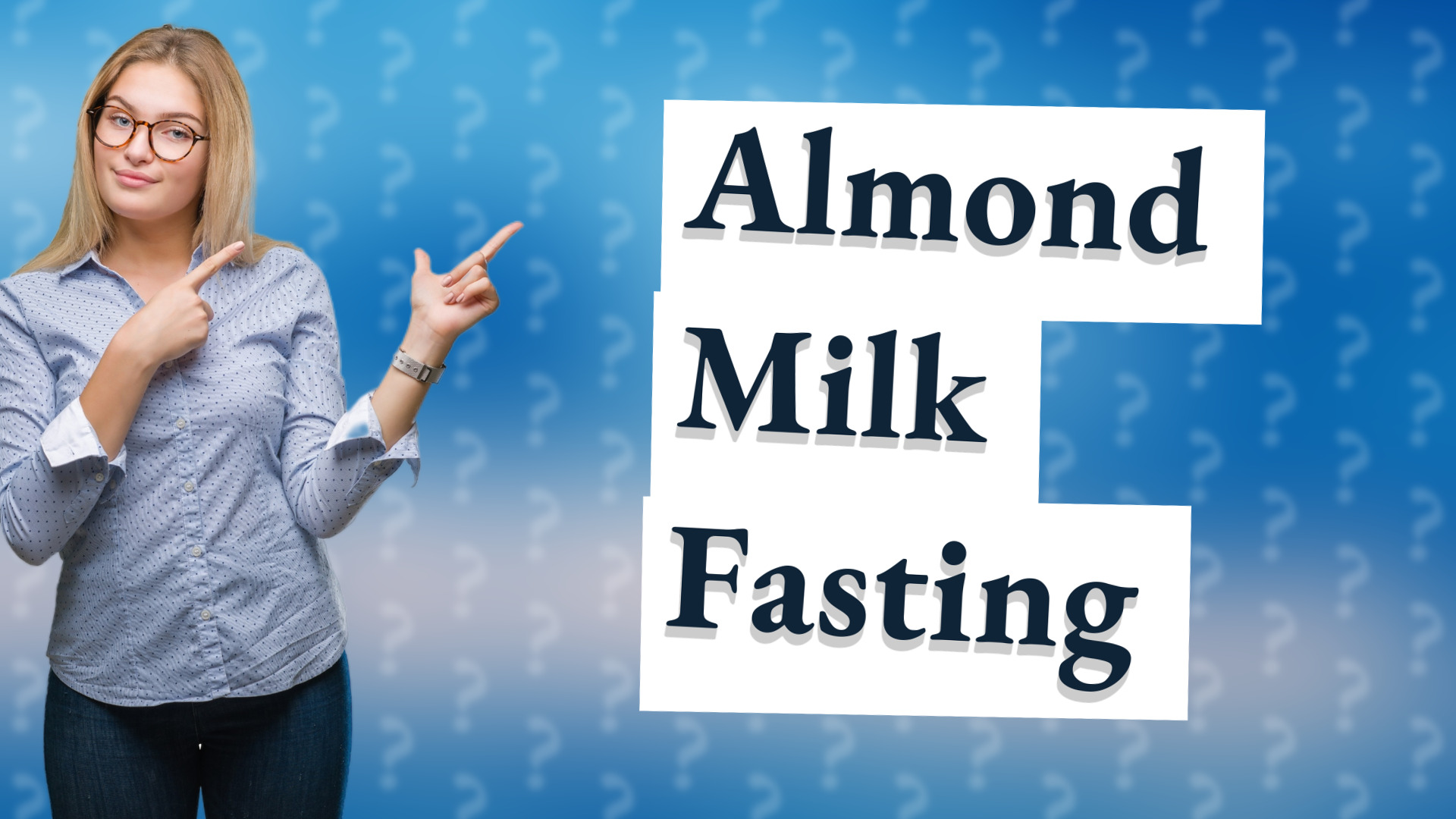 Almond Milk Fasting