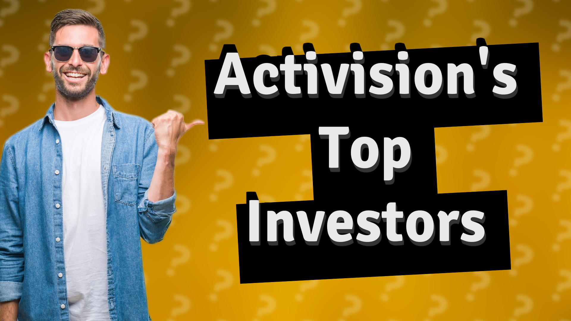 Activision's Top Investors