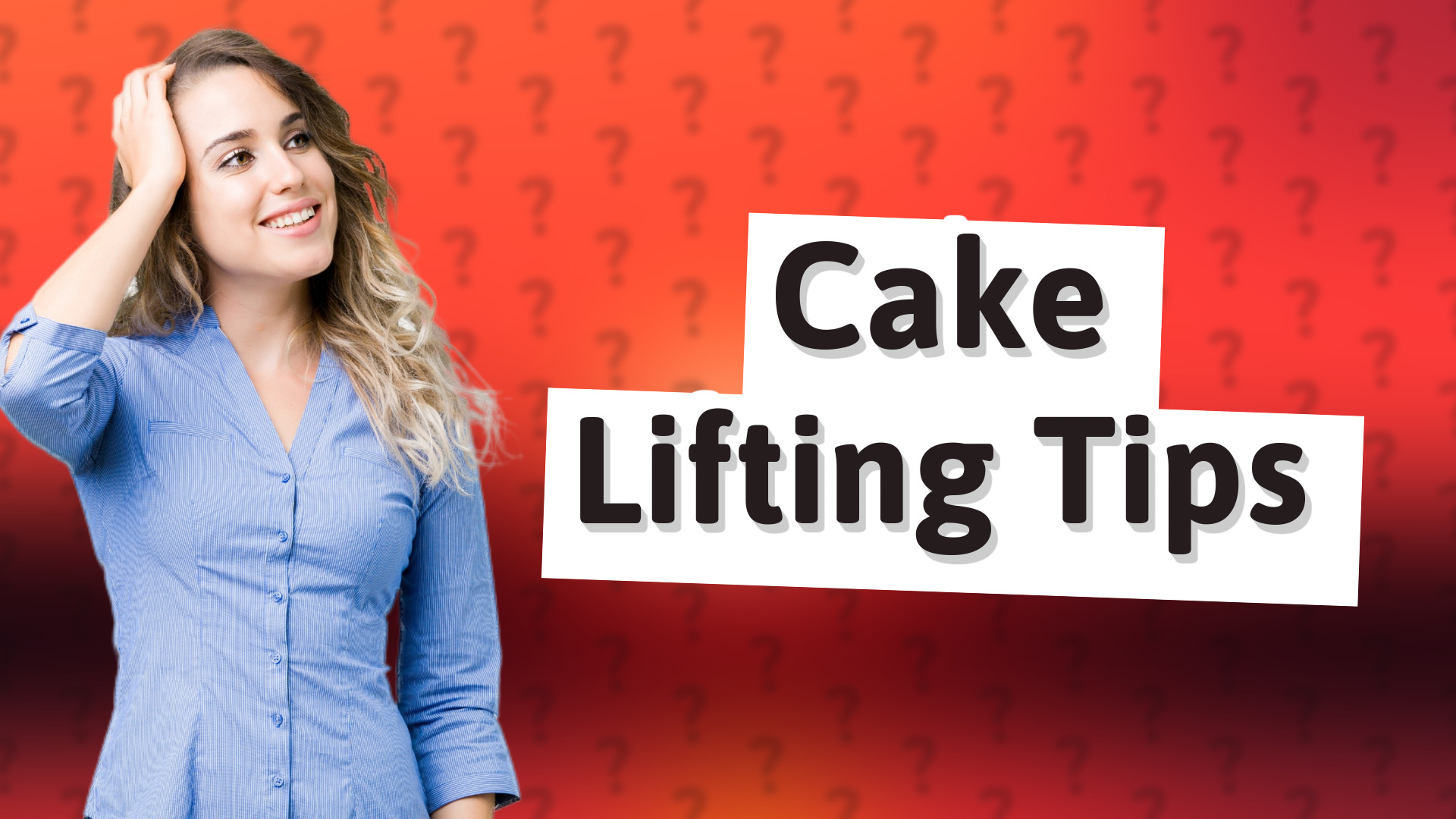 Cake Lifting Tips