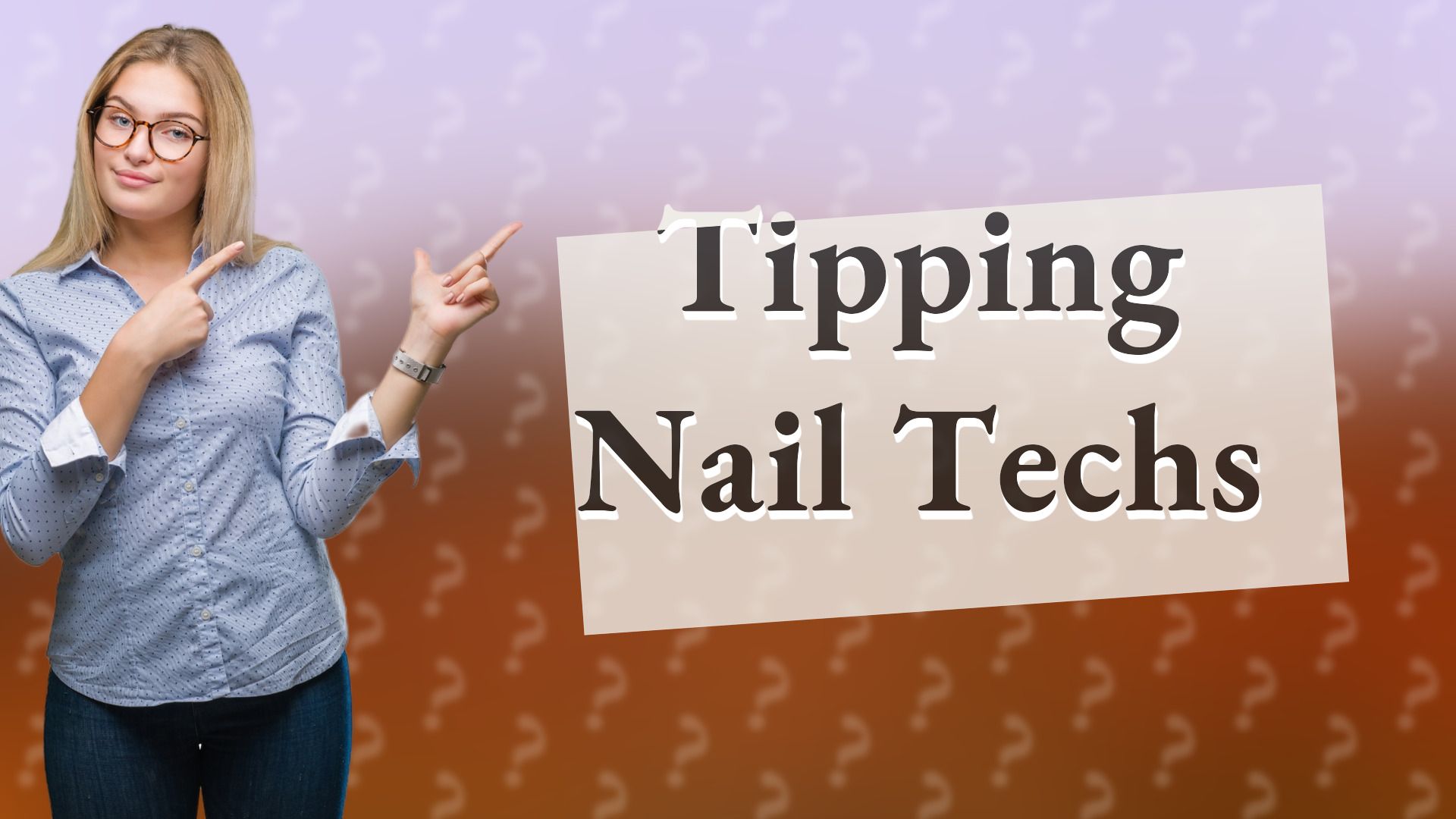 Tipping Nail Techs
