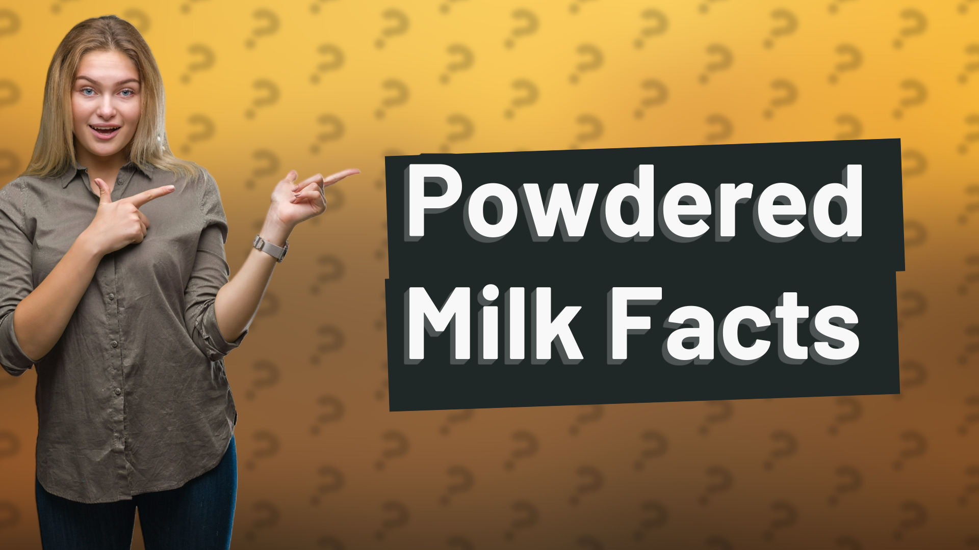 Powdered Milk Facts