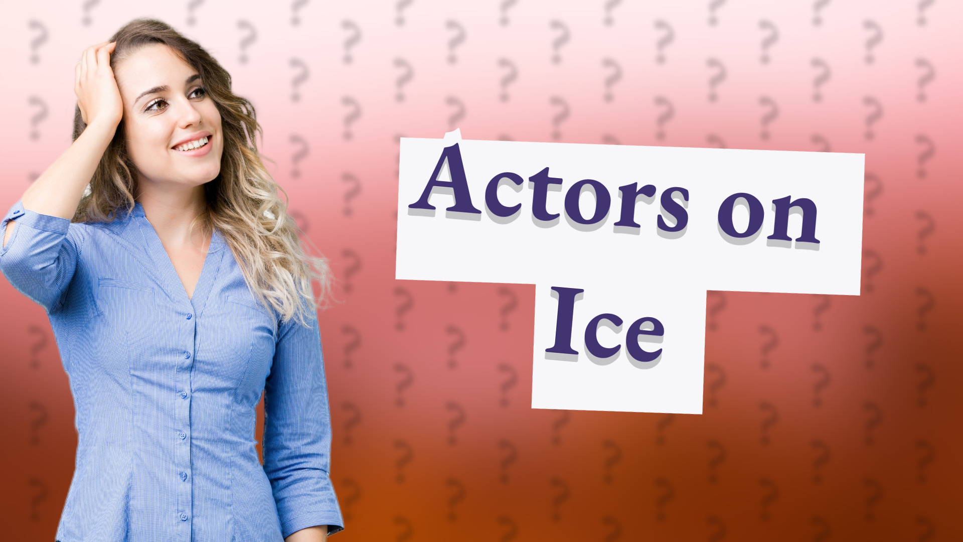 Actors on Ice