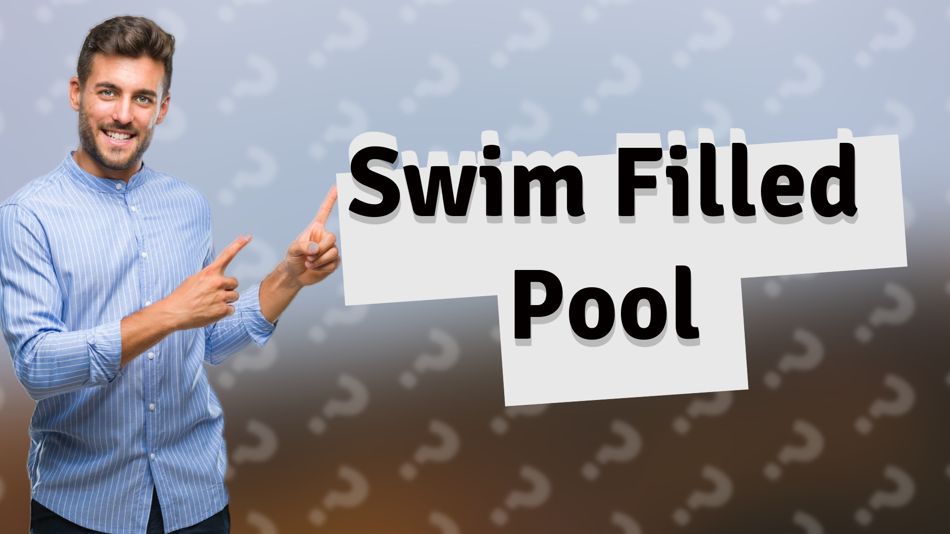 Swim Filled Pool