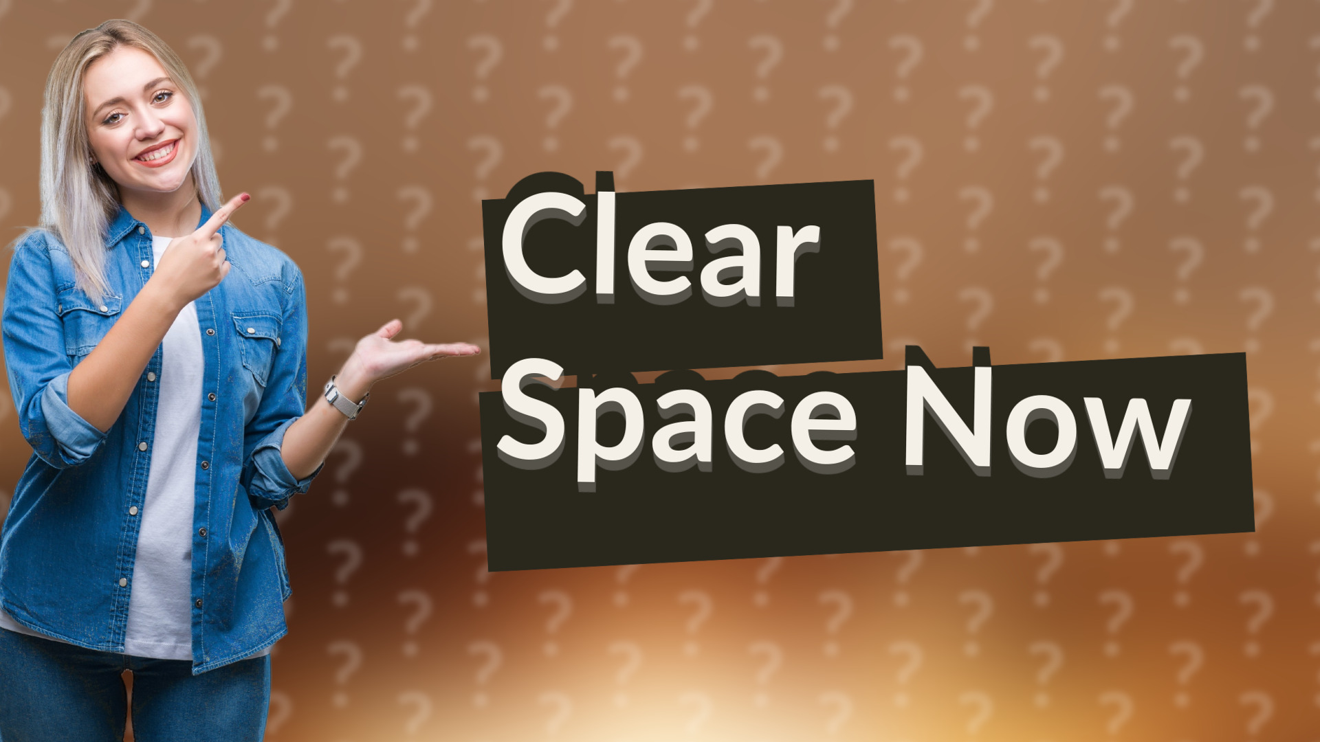 Clear Space Now