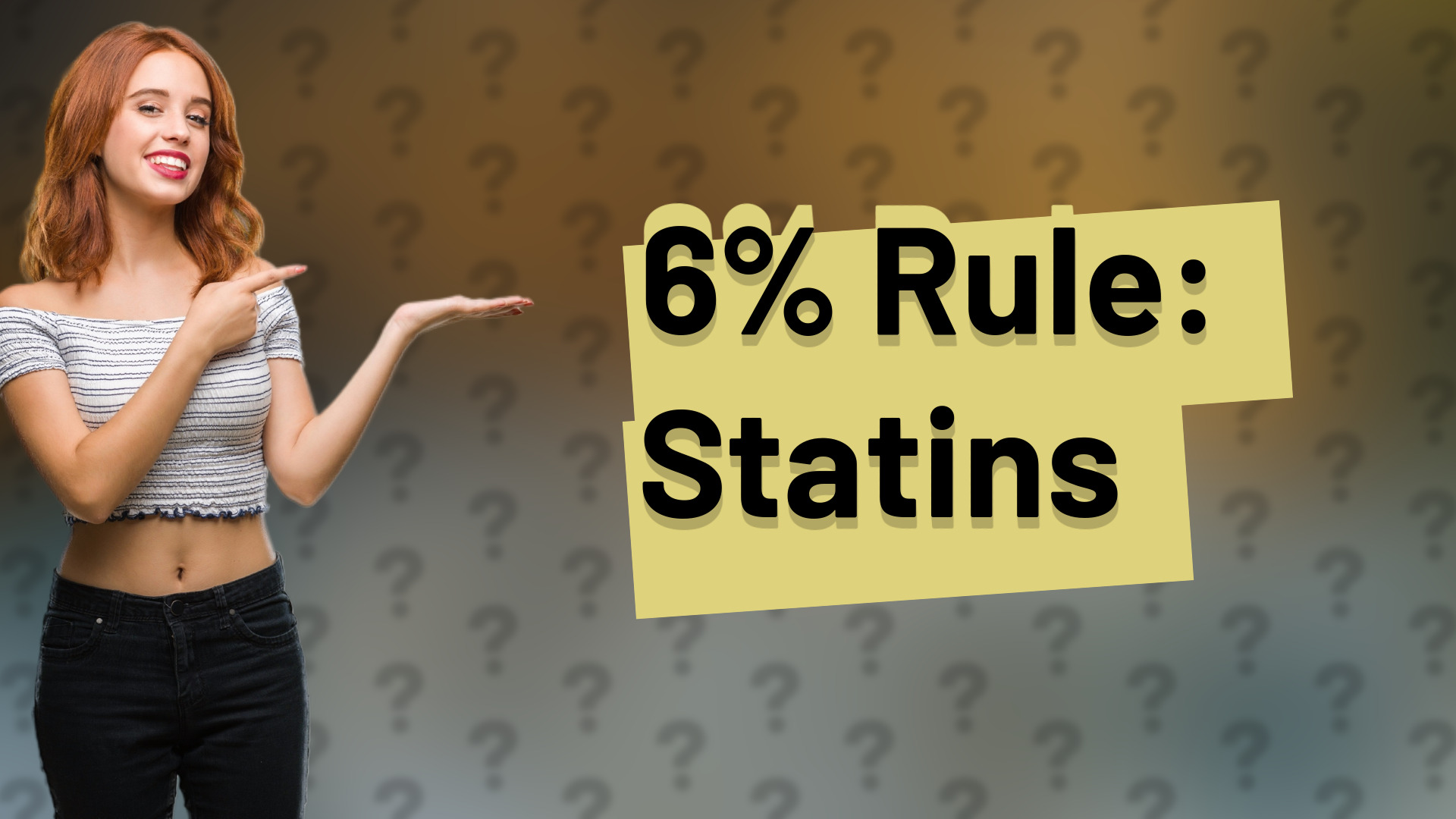 6% Rule: Statins