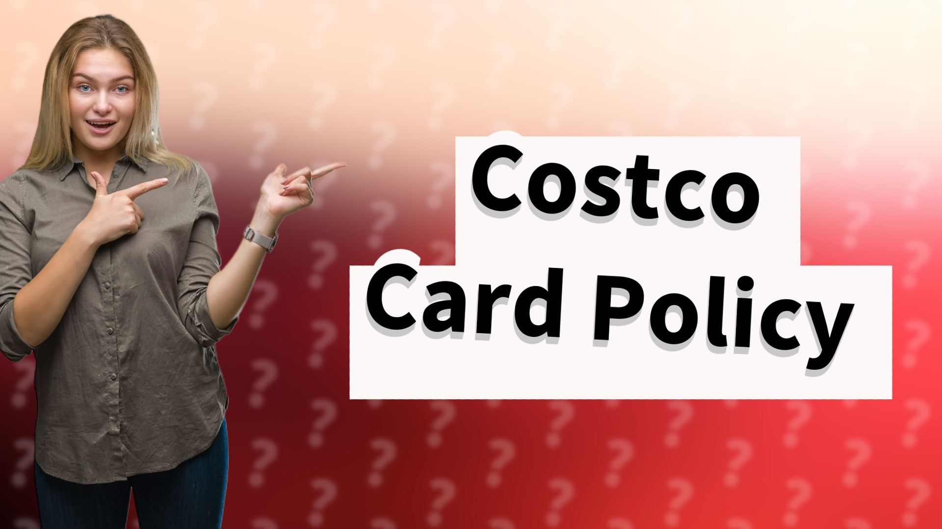 Costco Card Policy