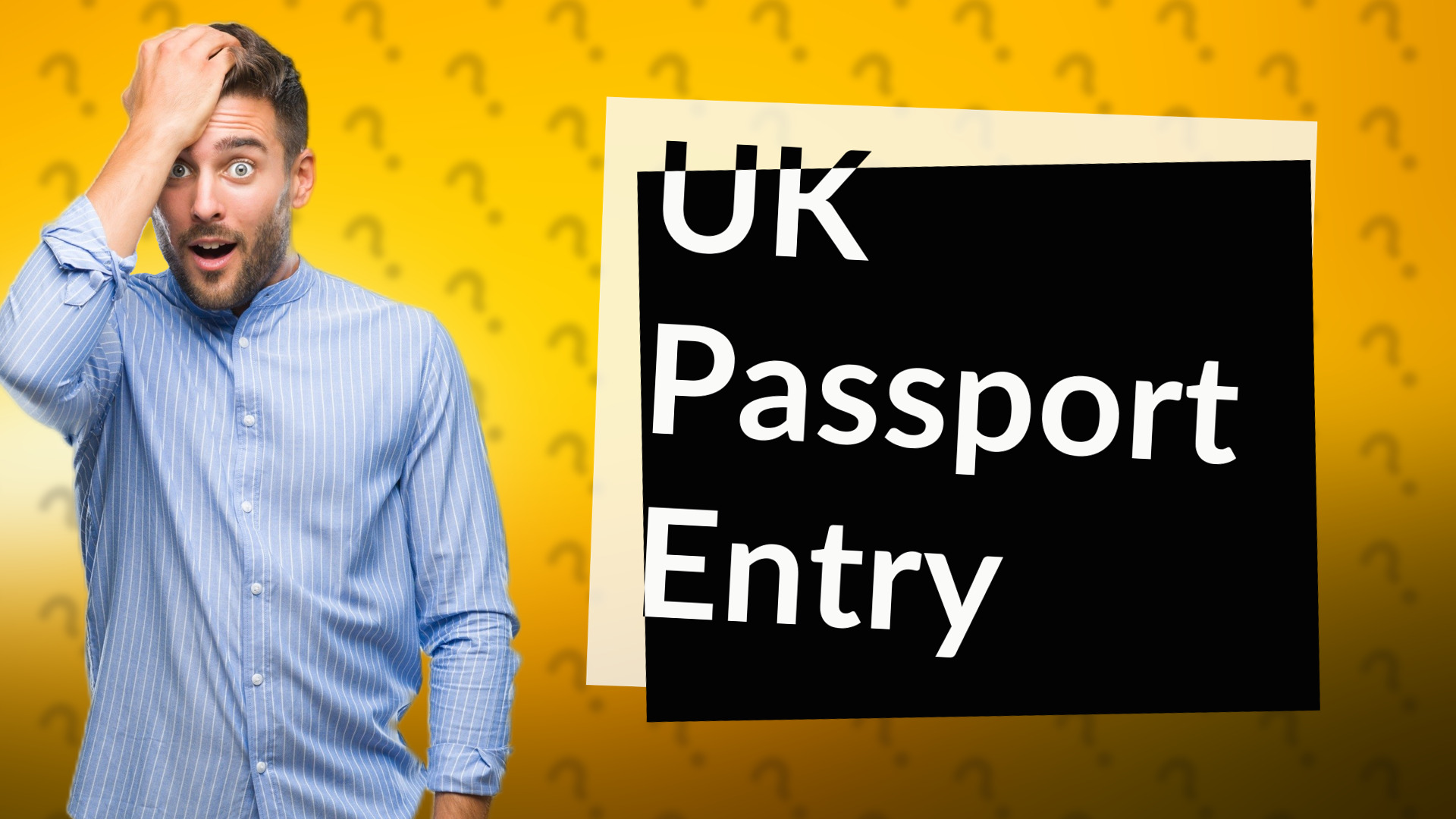 UK Passport Entry