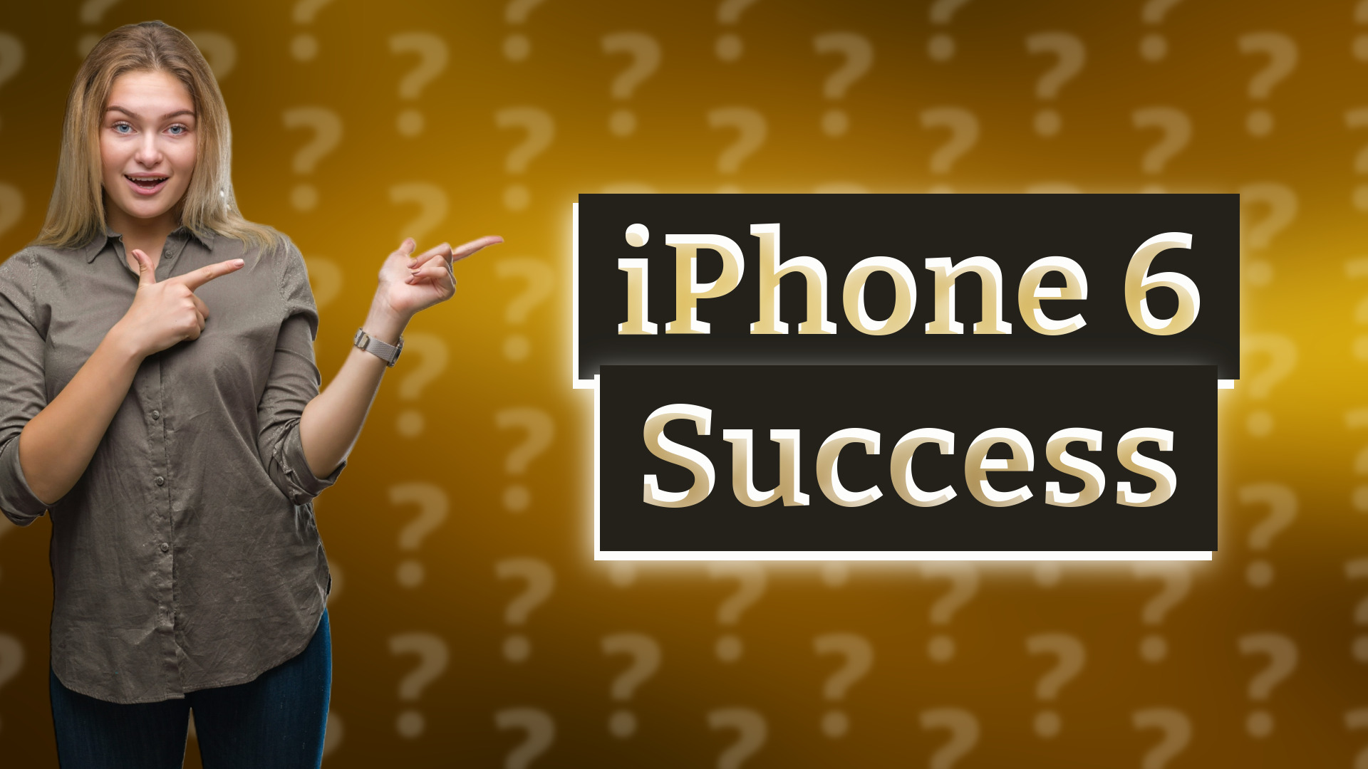 iPhone 6 Success