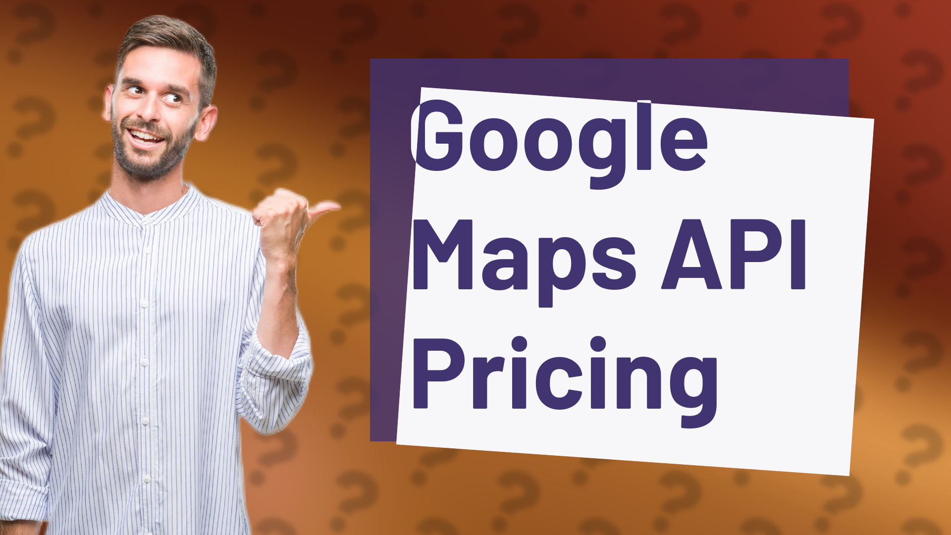 Google Maps API Pricing