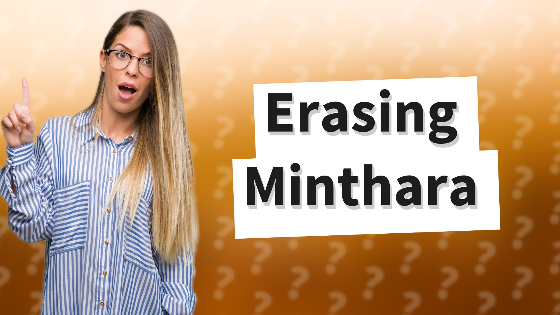 Erasing Minthara