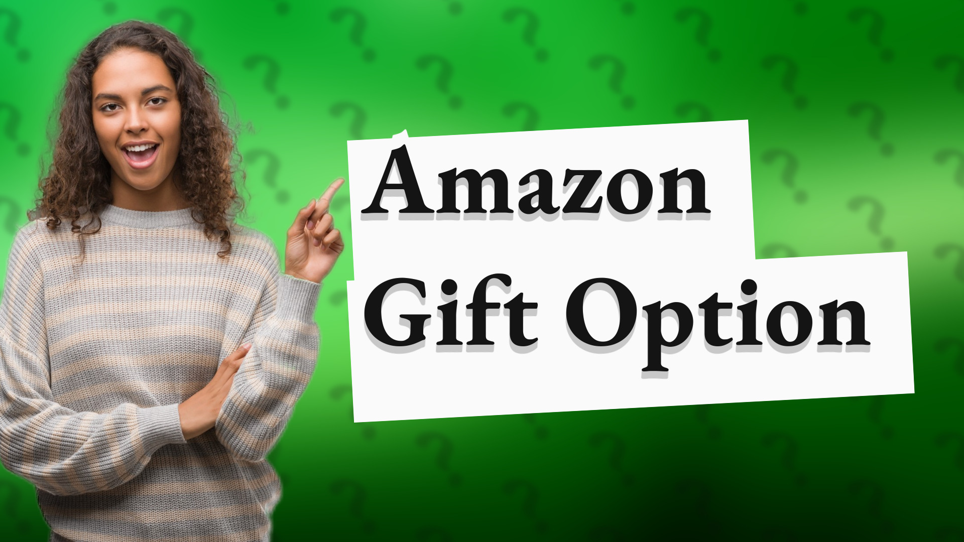 Amazon Gift Option
