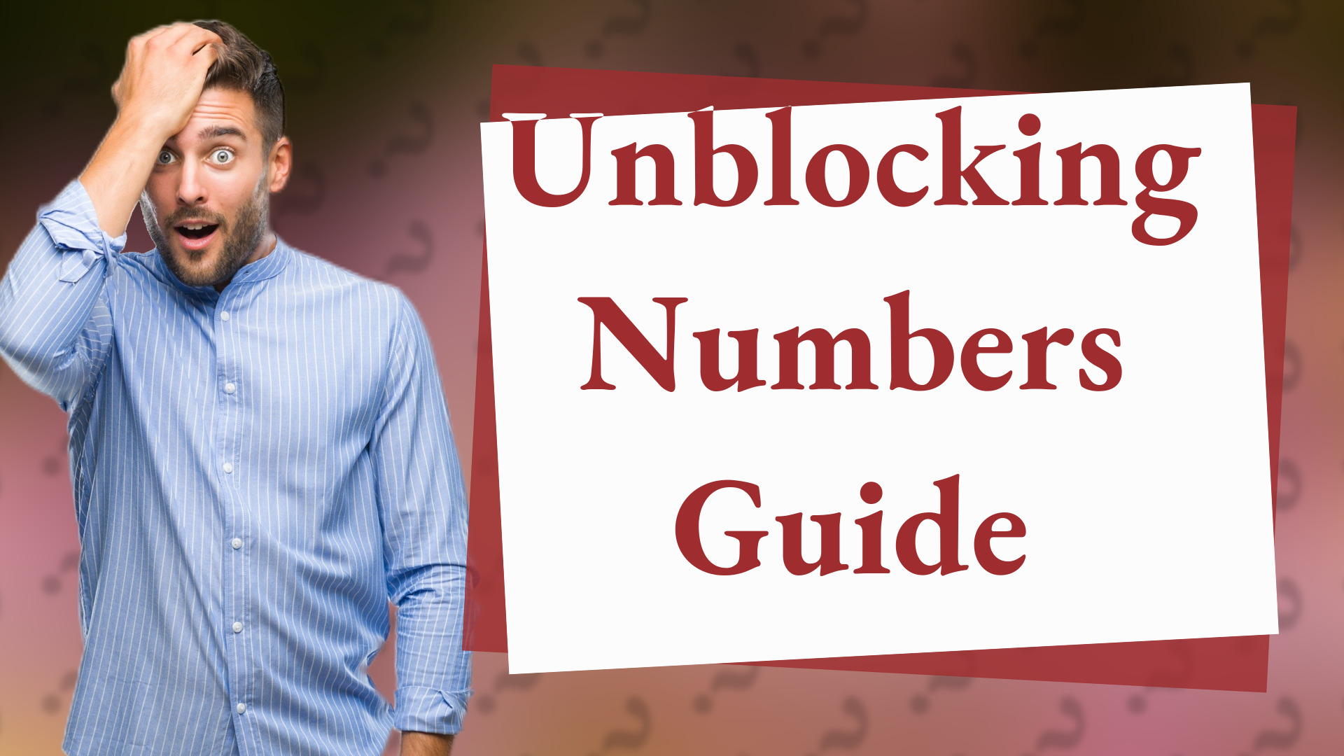 Unblocking Numbers Guide